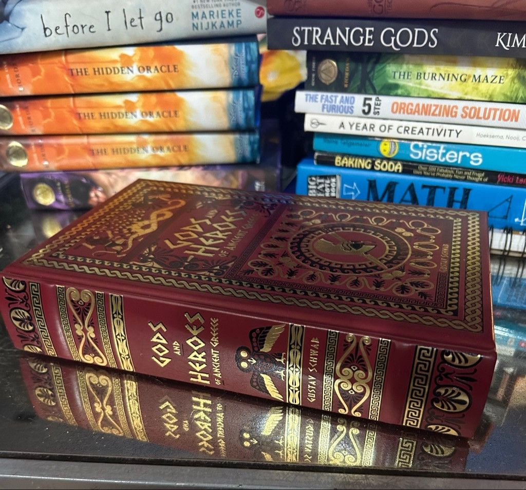 The Unbranded Brand Unbranded Coffee Table Book One Size Red Gold Gods & Heroes Size ONE SIZE - 2 Thumbnail