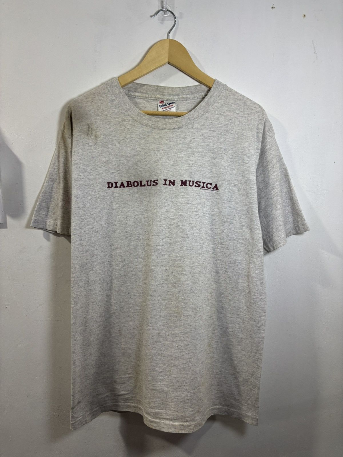 Band Tees × Slayer × Vintage Vintage 90’s Slayer Diabolus In Musica 1998 Tshirt Size US L / EU 52-54 / 3 - 2 Thumbnail