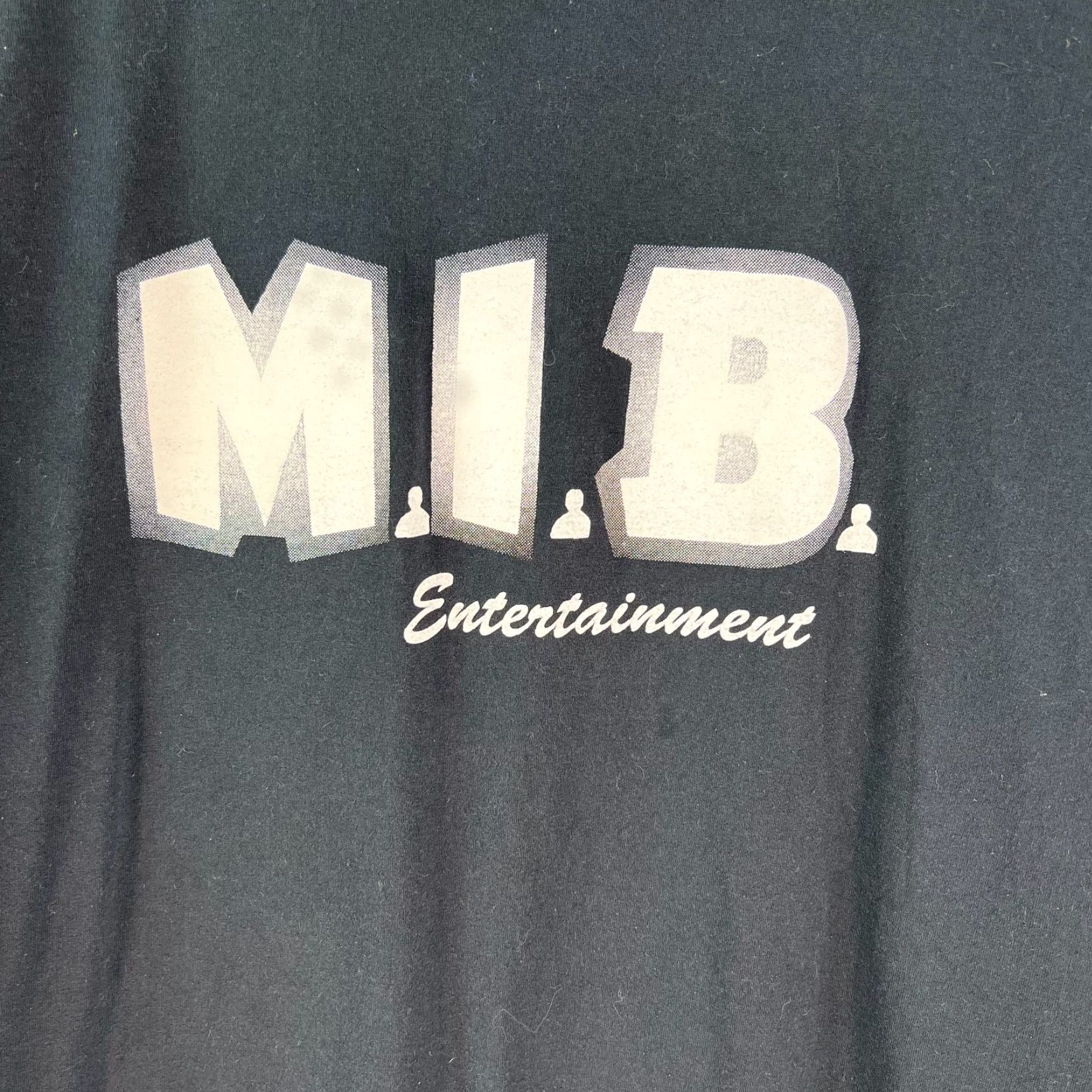 Fruit Of The Loom M.I.B. Entertainment Nashville TN Mens Black Pullover Graphic T Shirt 2XL Size US XXL / EU 58 / 5 - 2 Thumbnail