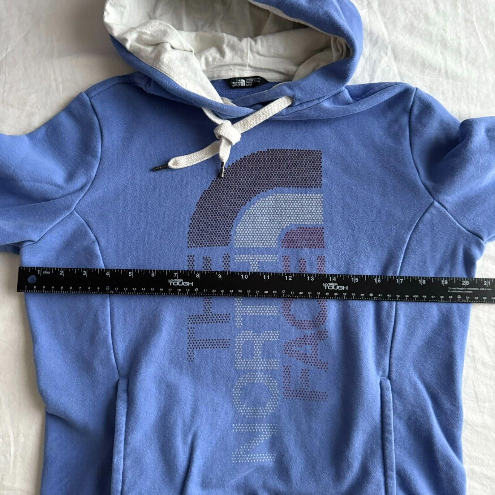 The North Face The North Face Hoodie Blue Pullover Sweatshirt Adult Sz M Size US 32 / EU 48 - 5 Thumbnail