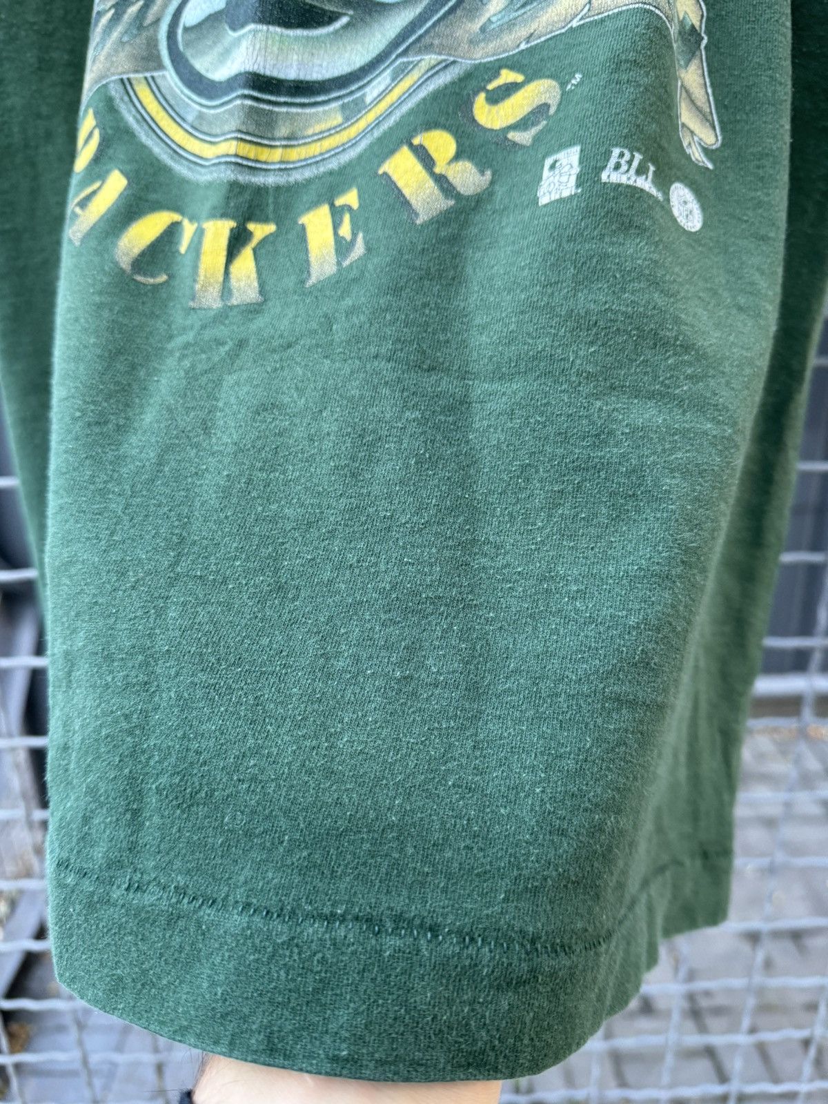 NFL × Vintage Vintage 90s Packers Brett Favre T Shirt NFL tee y2k Size US L / EU 52-54 / 3 - 5 Thumbnail