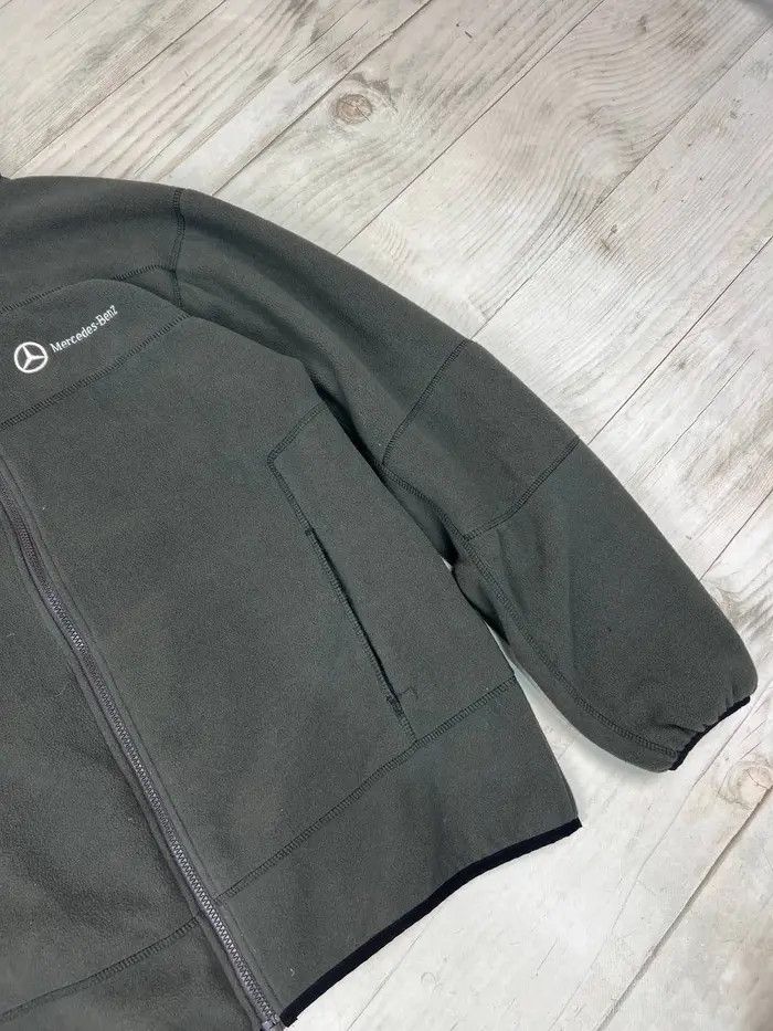 Mercedes-Benz Vintage Mercedes Benz Fleece Jacket Size US L / EU 52-54 / 3 - 4 Thumbnail