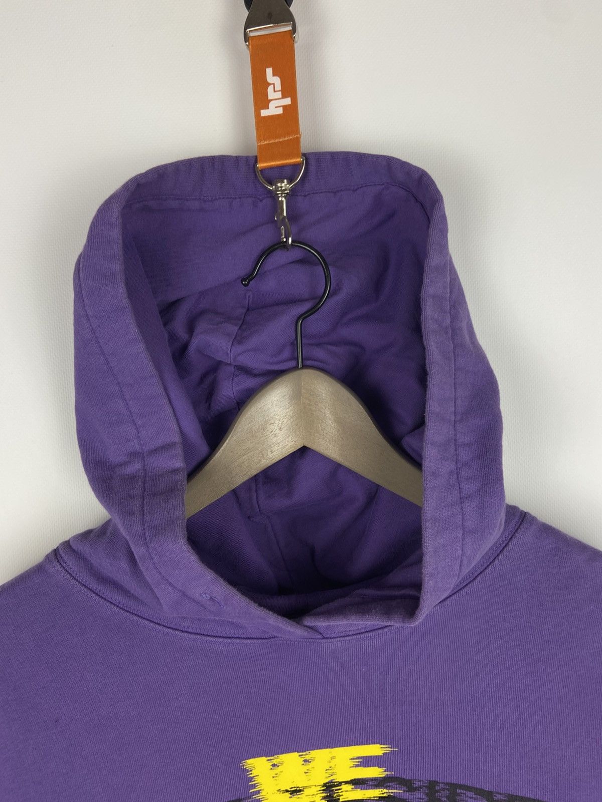 MSGM MSGM Women's Hooded Purple Logo Print Sweatshirt Hoodie Sz S Size S / US 4 / IT 40 - 3 Thumbnail