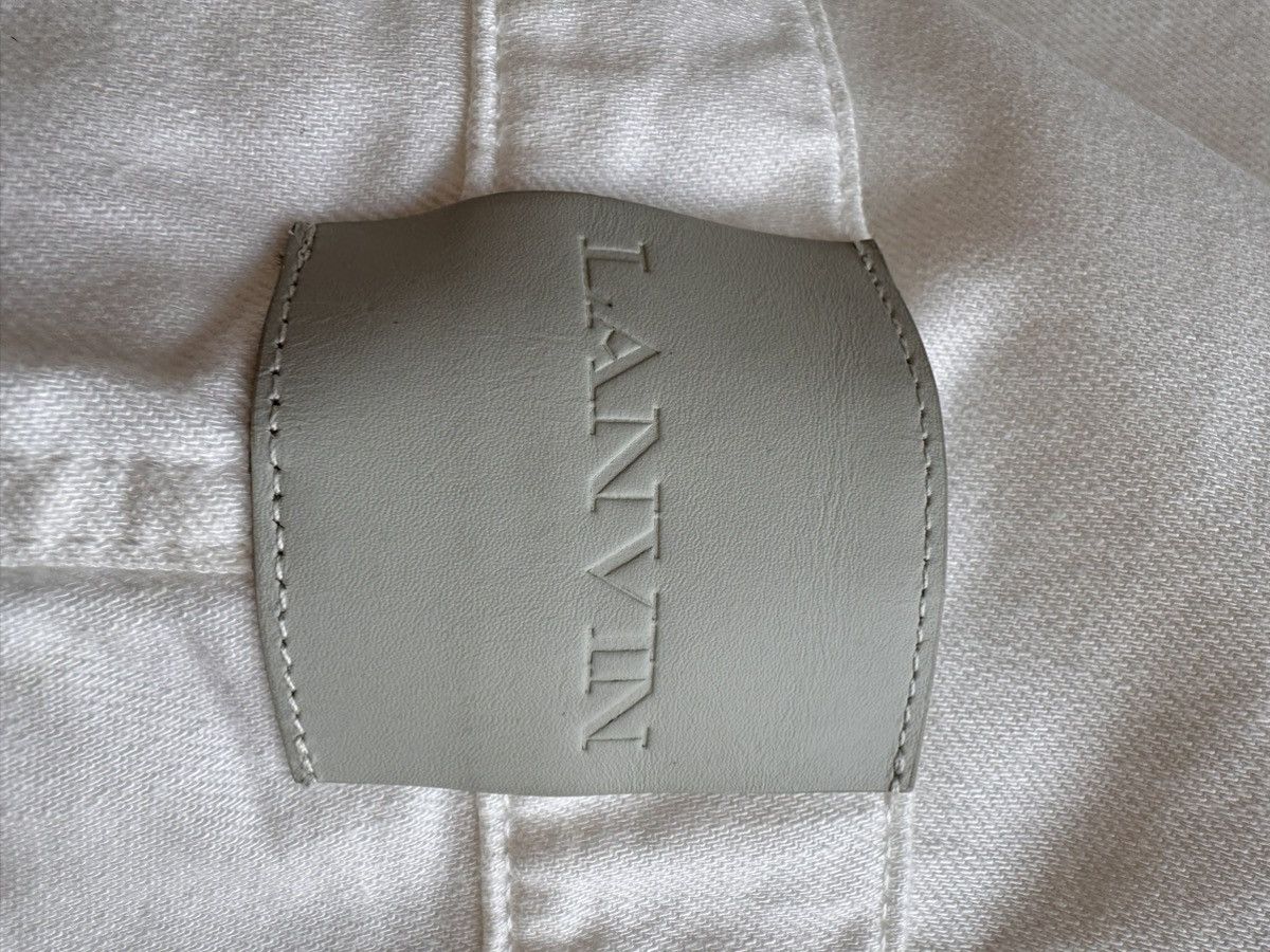 Lanvin ****RARE WHITE LANVIN JEANS Size US 34 / EU 50 - 3 Thumbnail