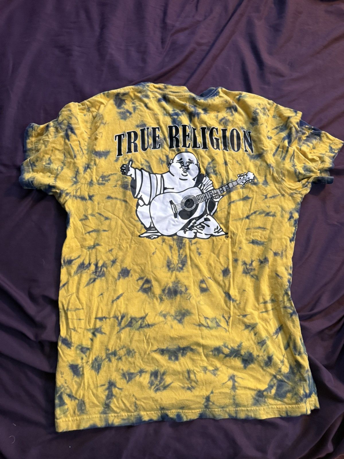 True Religion True religion mens tshirt black and yellow Size US M / EU 48-50 / 2 - 1 Thumbnail