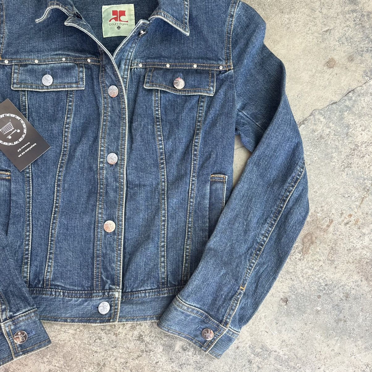 Courreges Courreges denim jacket Size XS / US 0-2 / IT 36-38 - 3 Thumbnail