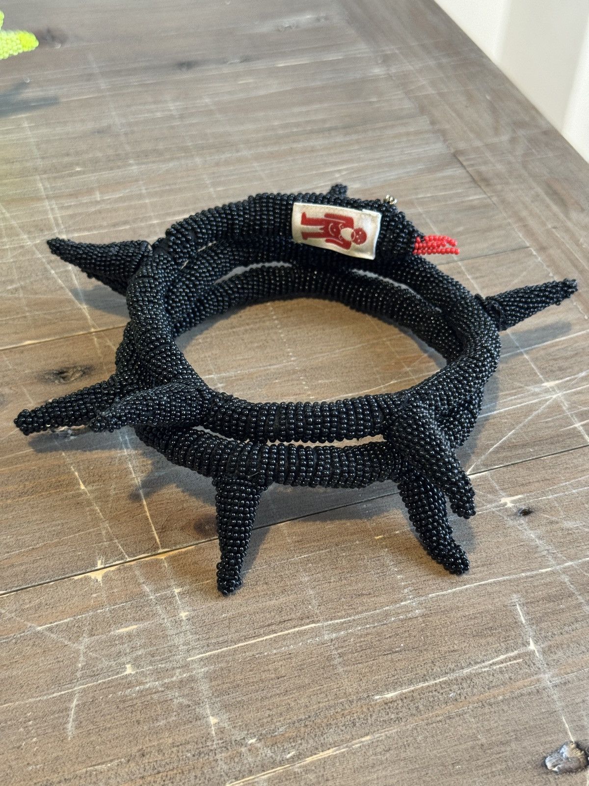 Walter Van Beirendonck Walter Van Beirendonck Beaded Snake Bracelet Size ONE SIZE - 2 Thumbnail