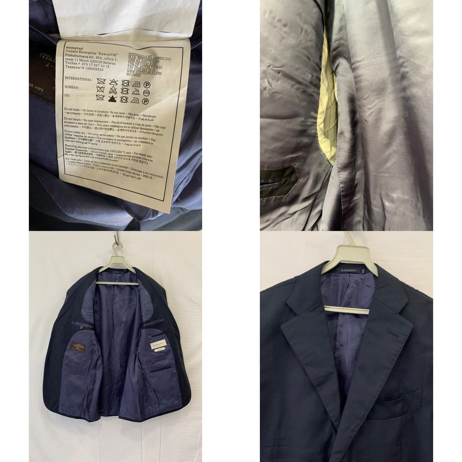Suitsupply SuitSupply Lazio Blazer Navy Wool 38S Short Men’s Blazer Jacket United States 38S Navy Wool Lazio 2 Piece Vintage? Size US 38 / EU 54 - 8 Thumbnail
