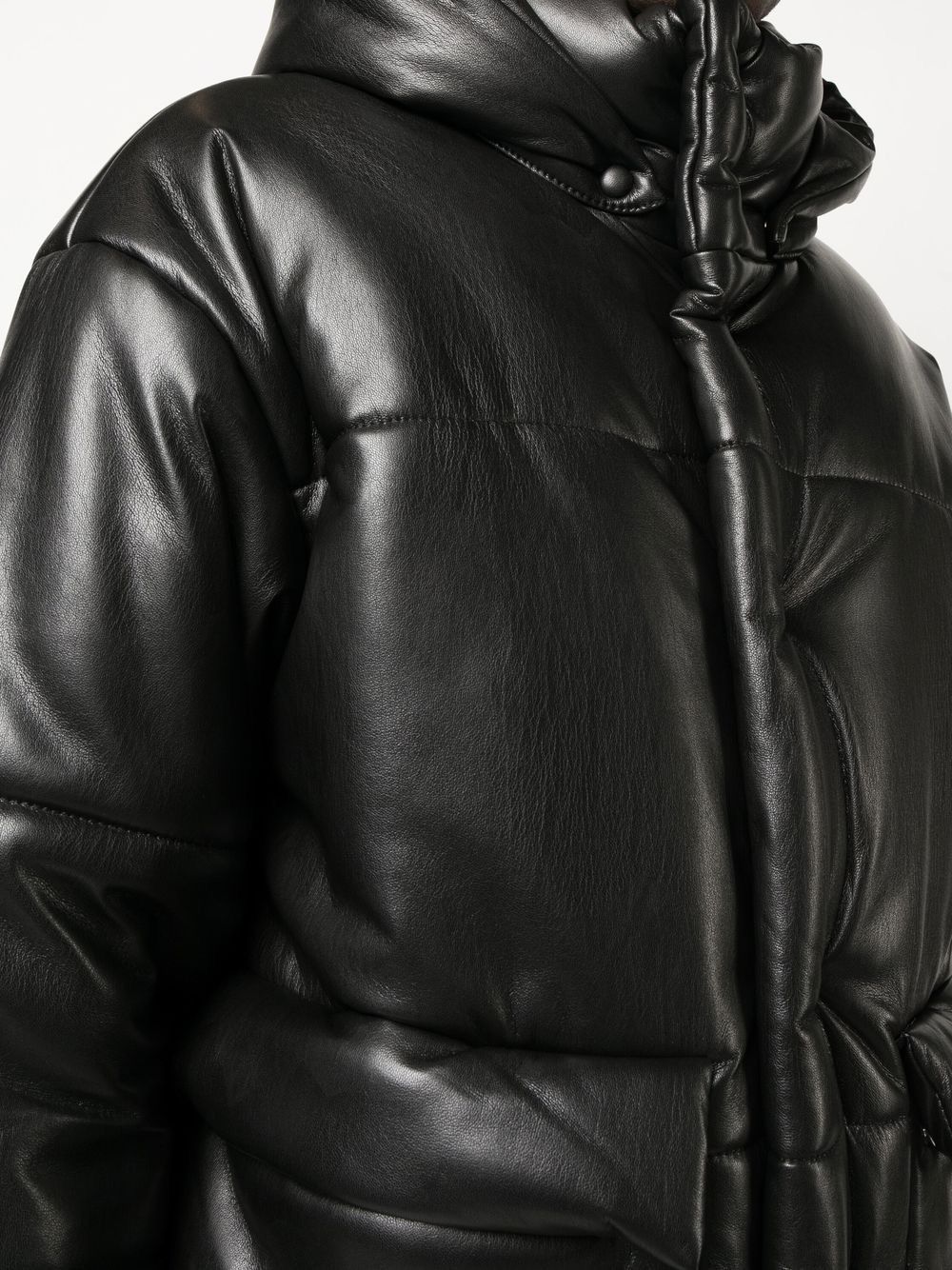 Nanushka Nanushka faux leather hide puffer jacket Size US M / EU 48-50 / 2 - 3 Thumbnail