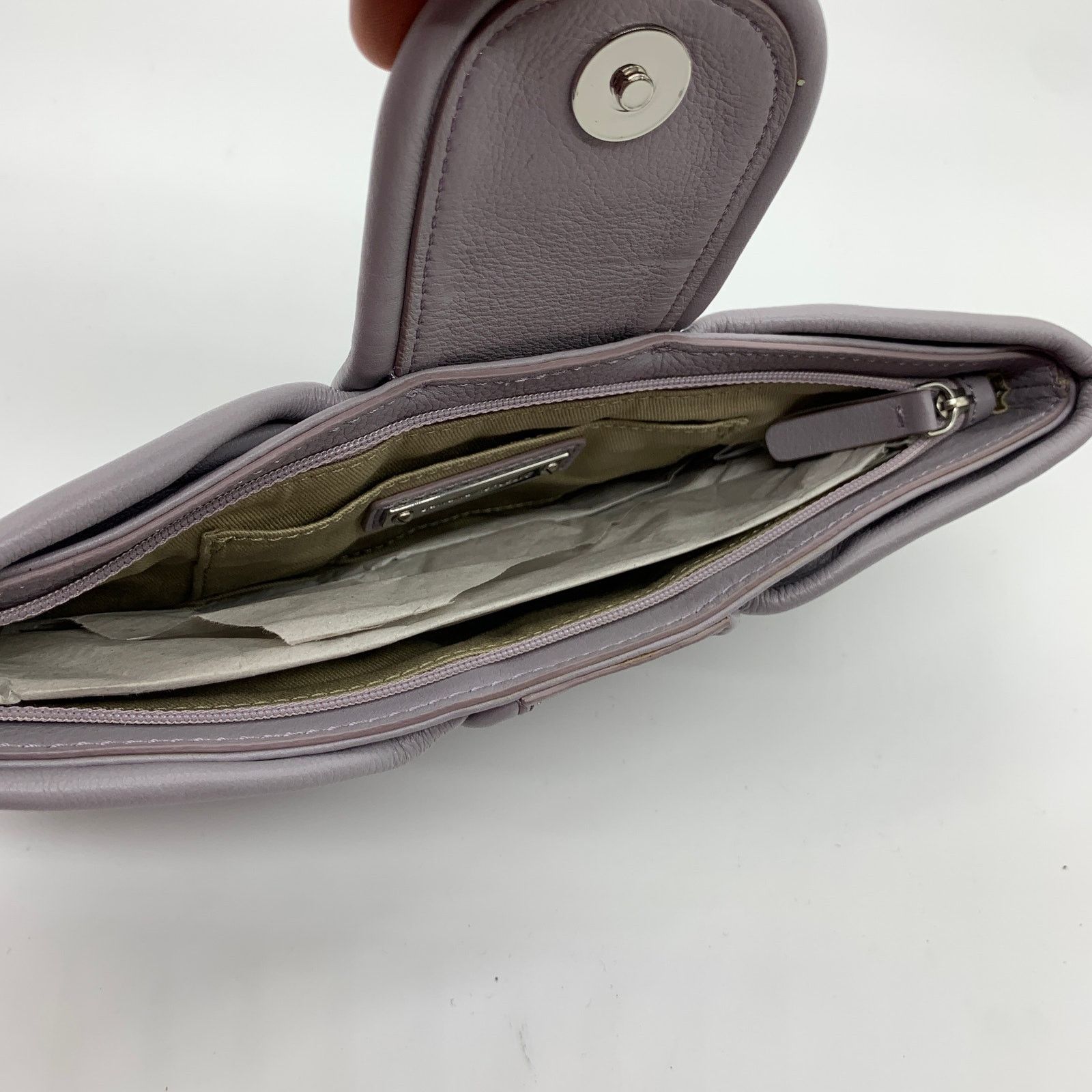 Banana Republic Banana Republic Bow Clutch Womens Small Bag Gray Size ONE SIZE - 3 Thumbnail