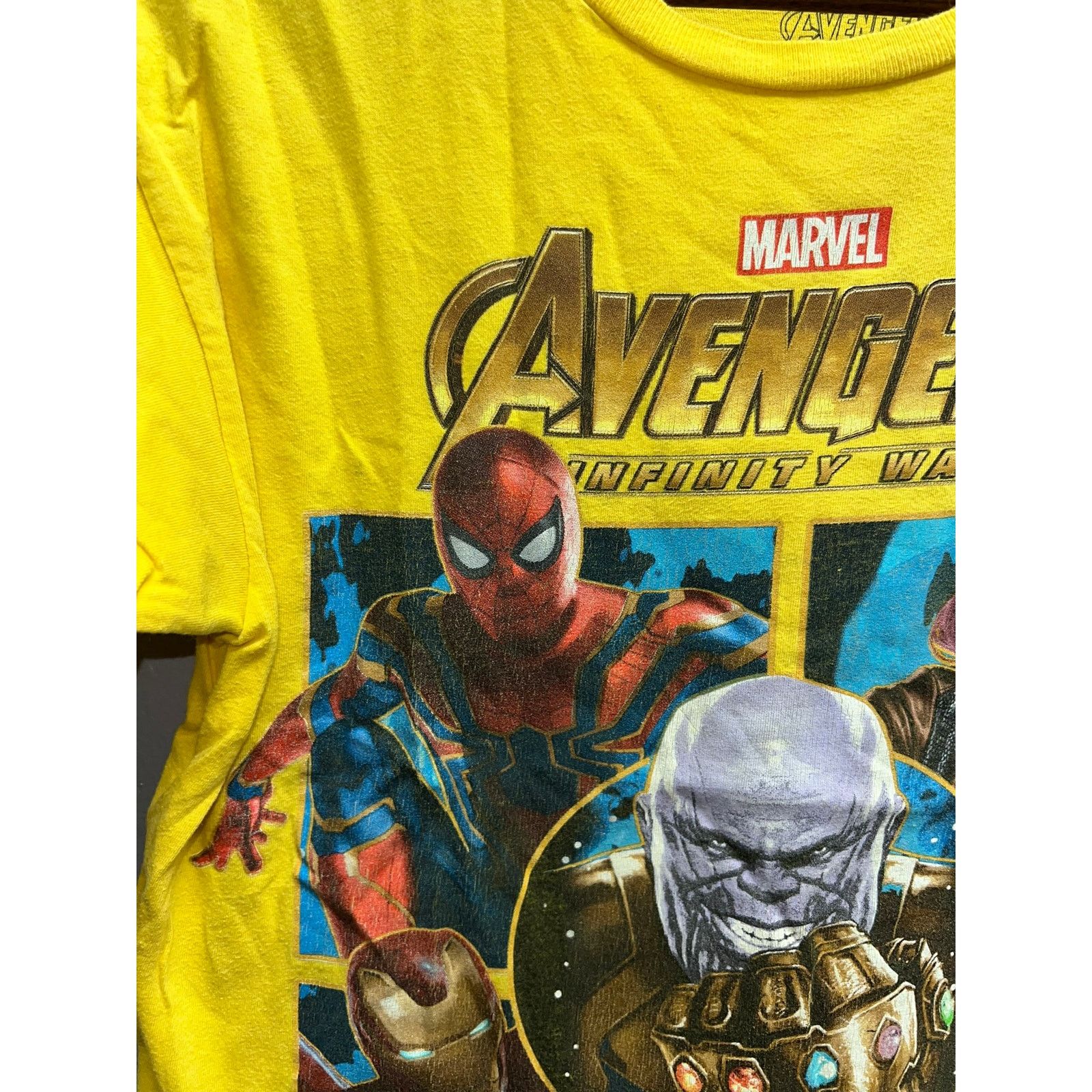 Marvel Comics Youth Marvel Avengers Infinity War Shirt Top Tee Kid XL Size XL / US 12-14 / IT 48-50 - 2 Thumbnail