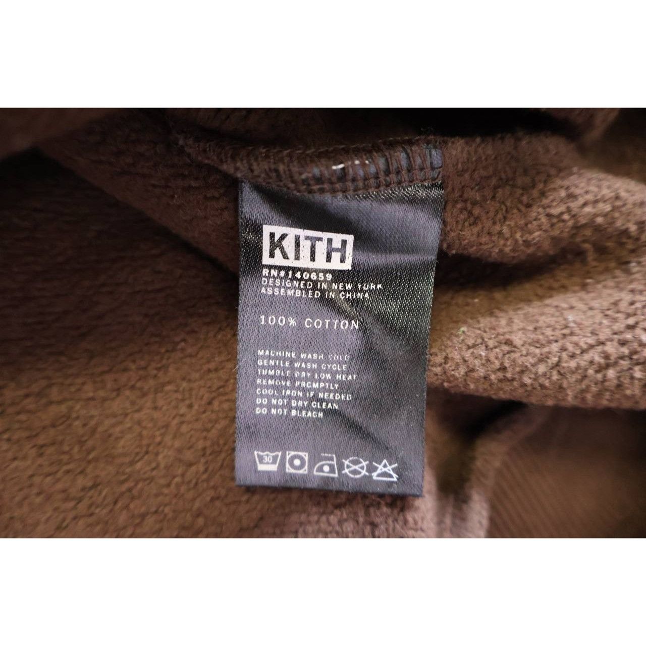 Kith Kith Brown Logo Hoodie Men’s Size L 100% Cotton Pullover Size US L / EU 52-54 / 3 - 6 Thumbnail