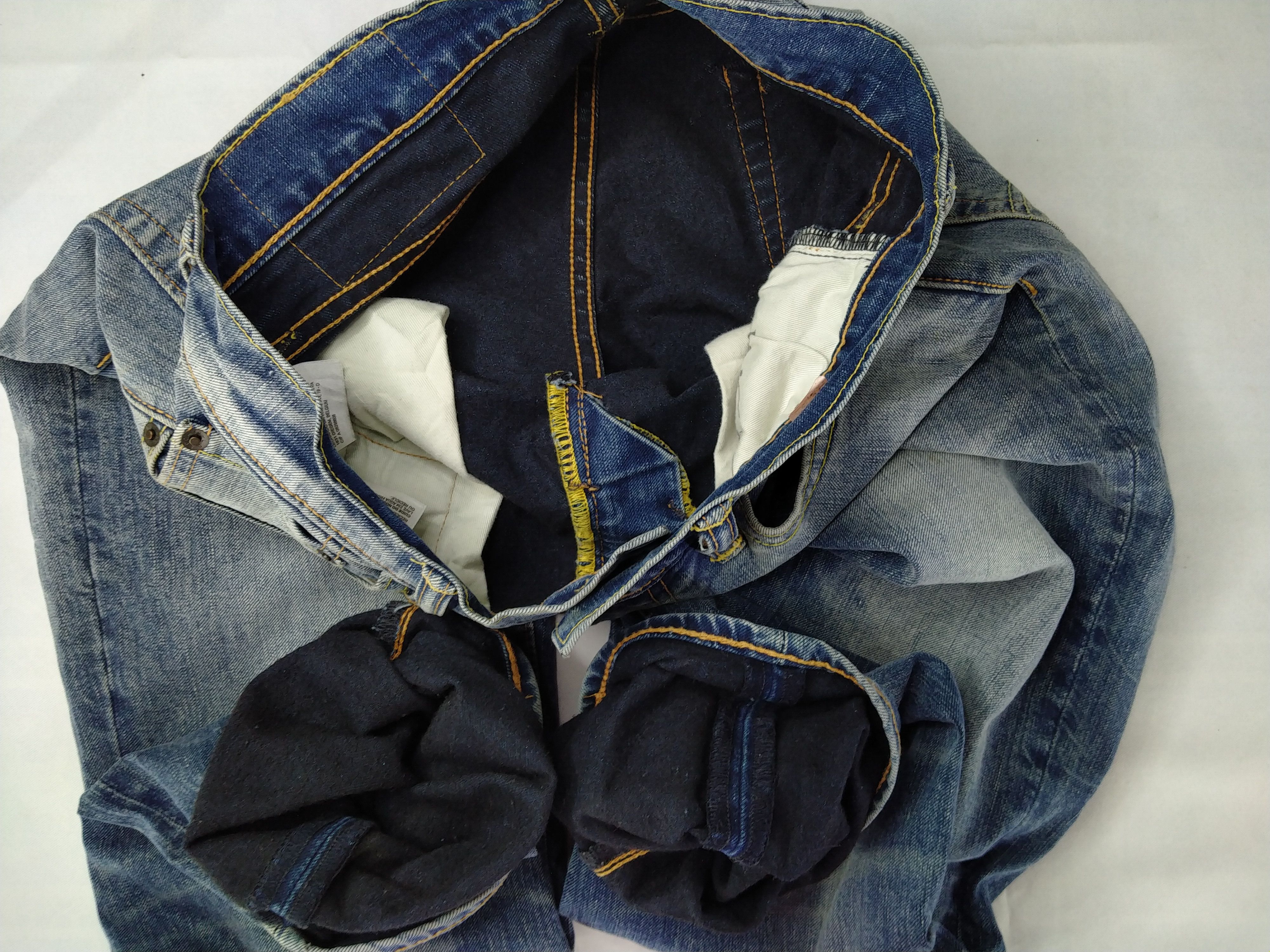 Levi's Blue/Indigo Distressed Vintage Levi's 511 29x31 Denim -JG020 Size US 29 - 11 Thumbnail