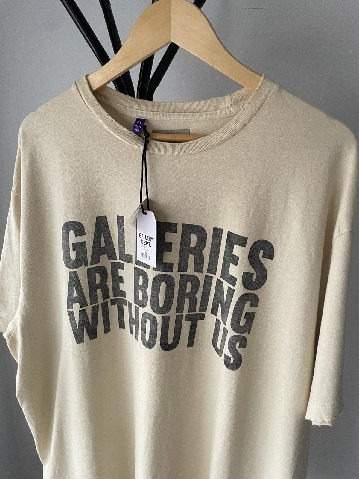 Gallery Dept. GALLERY DEPT. GALLERIES ARE BORING WITHOUT US⚡️ Size US XL / EU 56 / 4 - 1 Thumbnail
