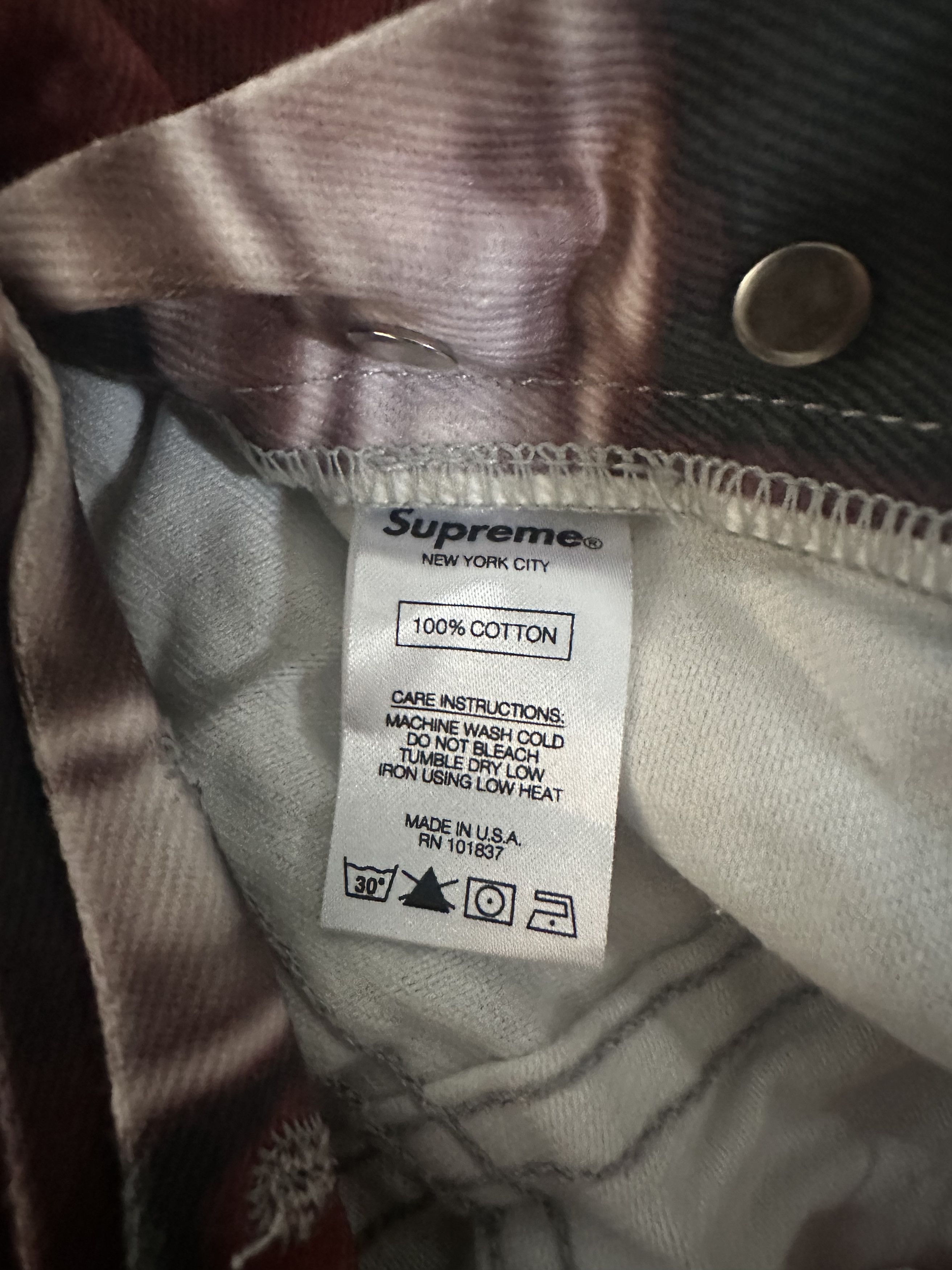 Supreme Supreme FW 2017 Scarface the World Is Yours Jeans Size US 32 / EU 48 - 9 Thumbnail