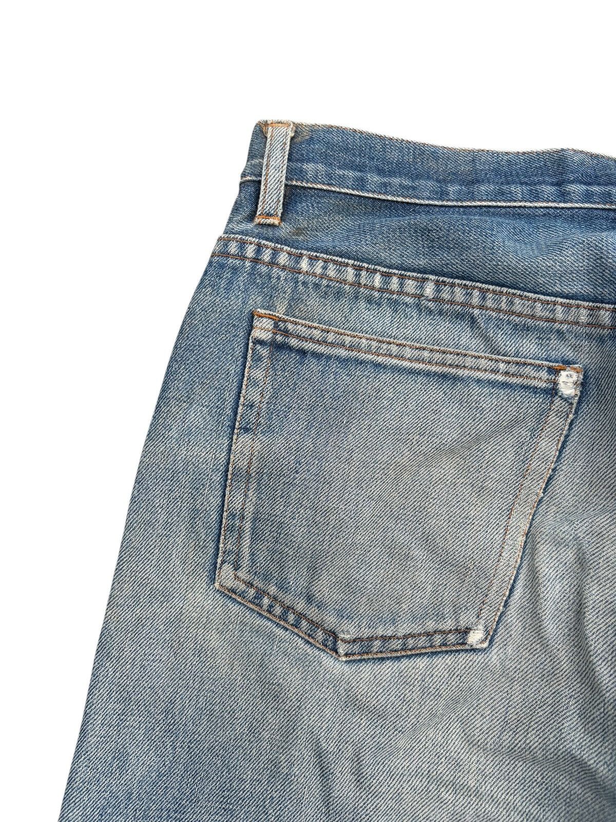 A.P.C. VINTAGE APC SELVEDGE SHORT SUNFADED RUSTY DISTRESSED DENIM Size US 29 - 8 Thumbnail