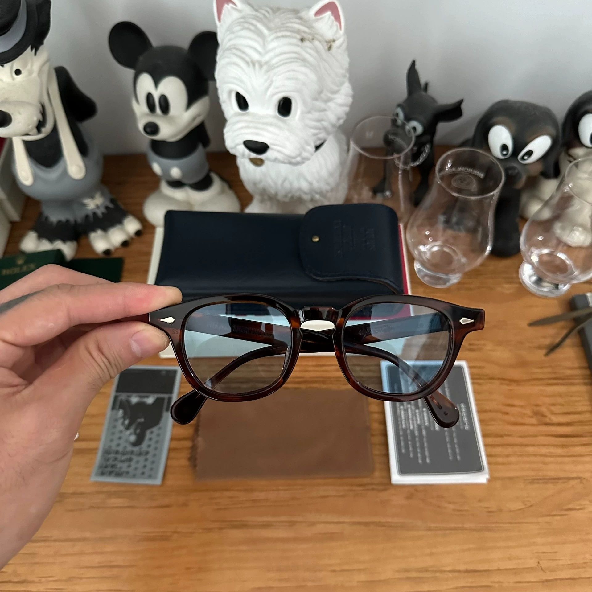 Julius JULIUS TART OPTICAL AR Glasses 48-22 Near New Size ONE SIZE - 4 Thumbnail