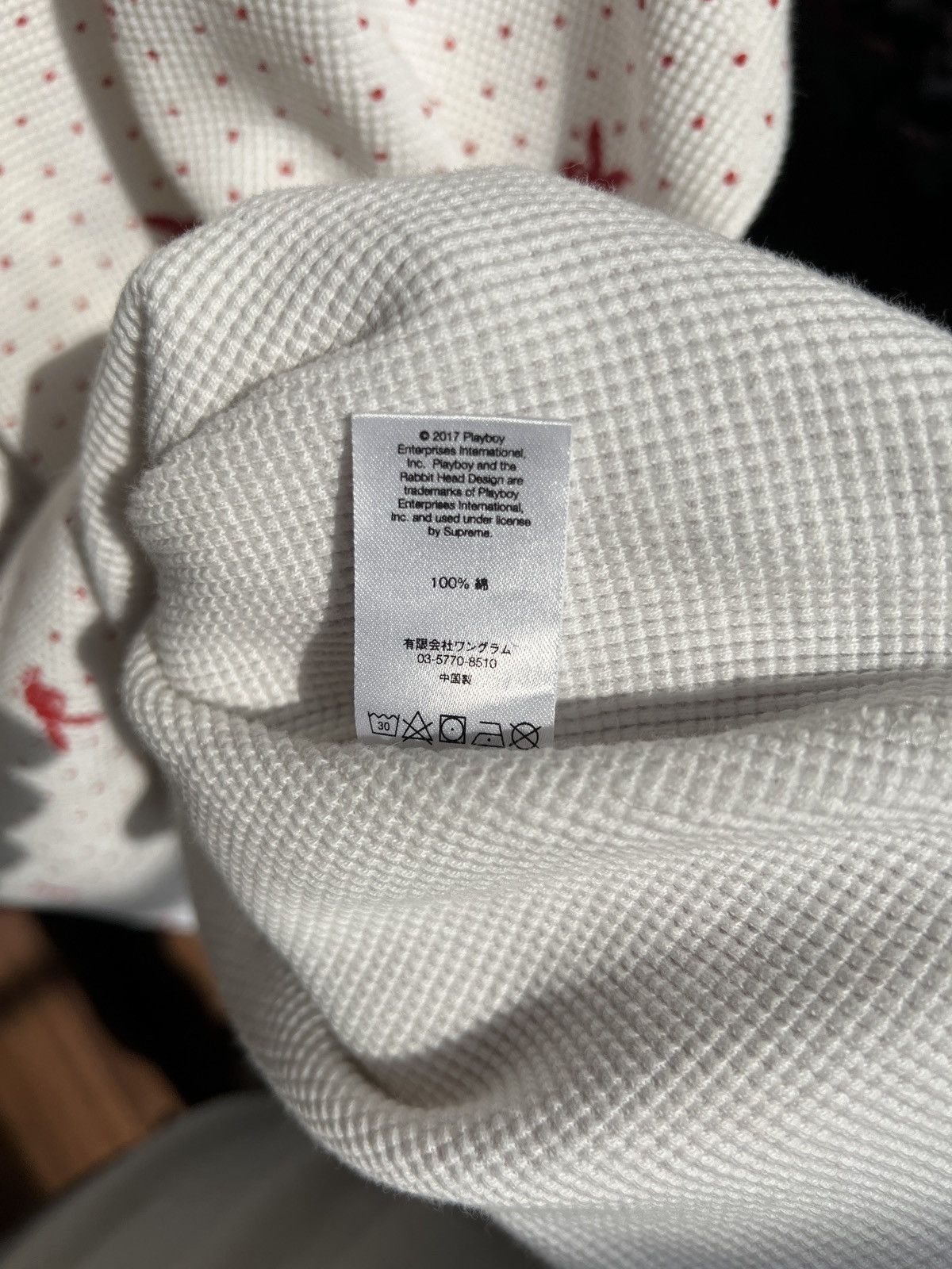 Playboy × Supreme Supreme X Playboy Long Sleeve Size M Size US M / EU 48-50 / 2 - 6 Thumbnail