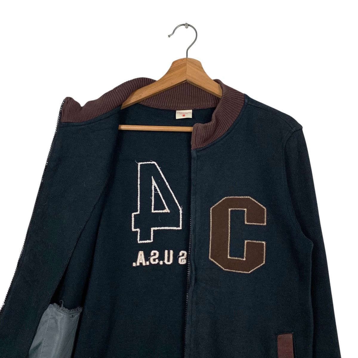 Champion CHAMPION USA Big Logo Sweater Jacket #1598-C71 Size US M / EU 48-50 / 2 - 10 Thumbnail