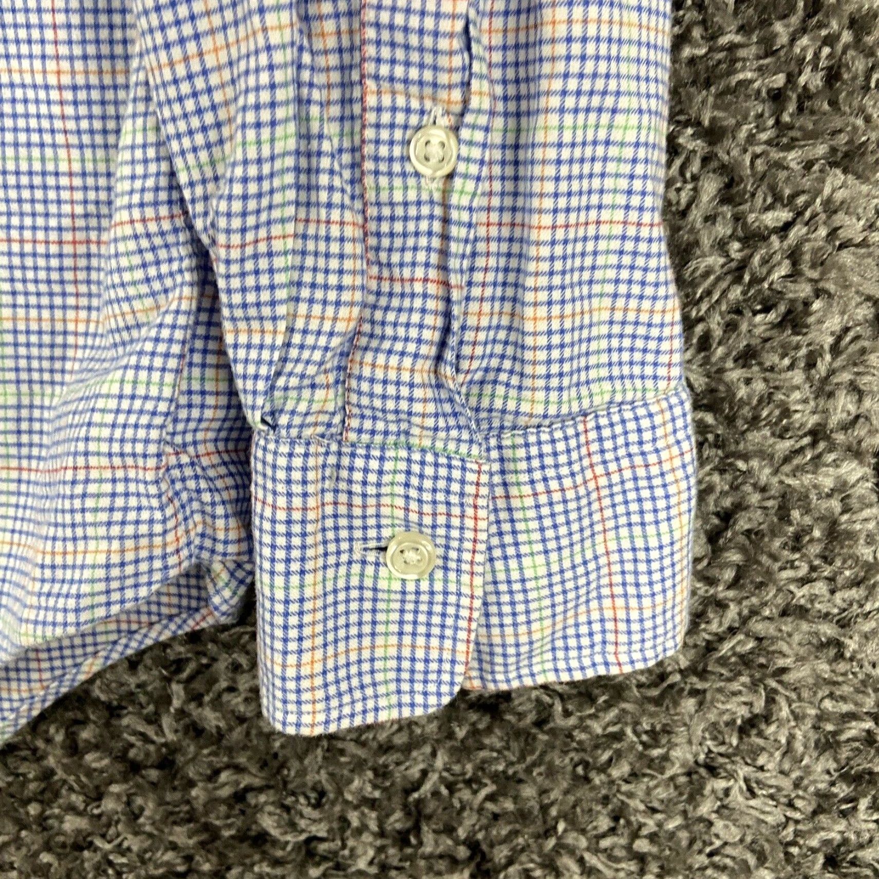 Polo Ralph Lauren POLO RALPH LAUREN Multicolor Plaid Button-Up Shirt Long Sleeve Adult Large Mens Size US L / EU 52-54 / 3 - 3 Thumbnail