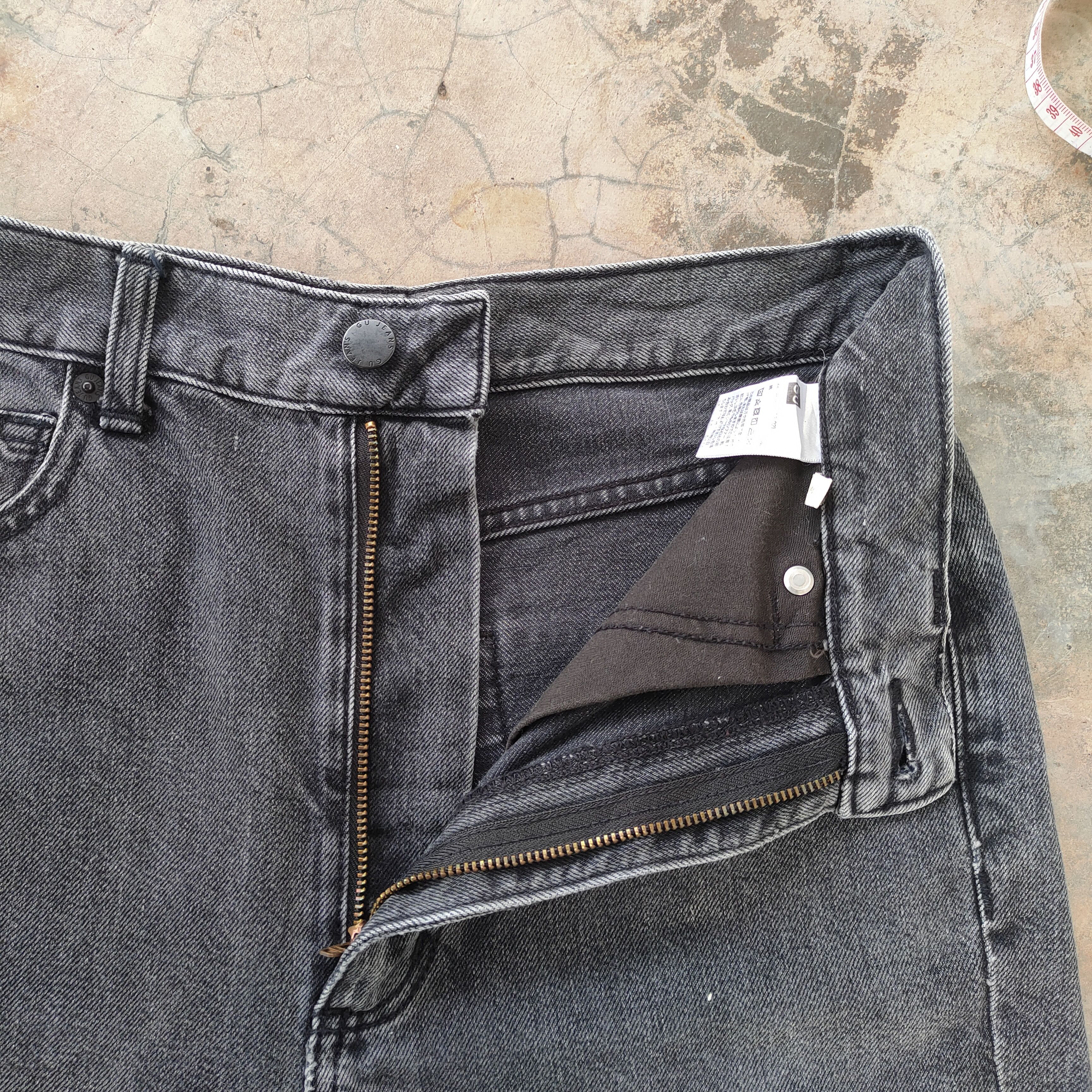 Japanese Brand × Jean W28 VINTAGE JAPANESE FADED BLACK JEANS DENIM PANTS Size US 28 / EU 44 - 7 Thumbnail