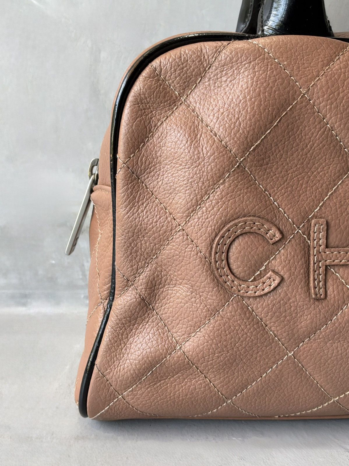 Chanel Chanel - Quilted Script - Small Bowling Bag Size ONE SIZE - 7 Thumbnail