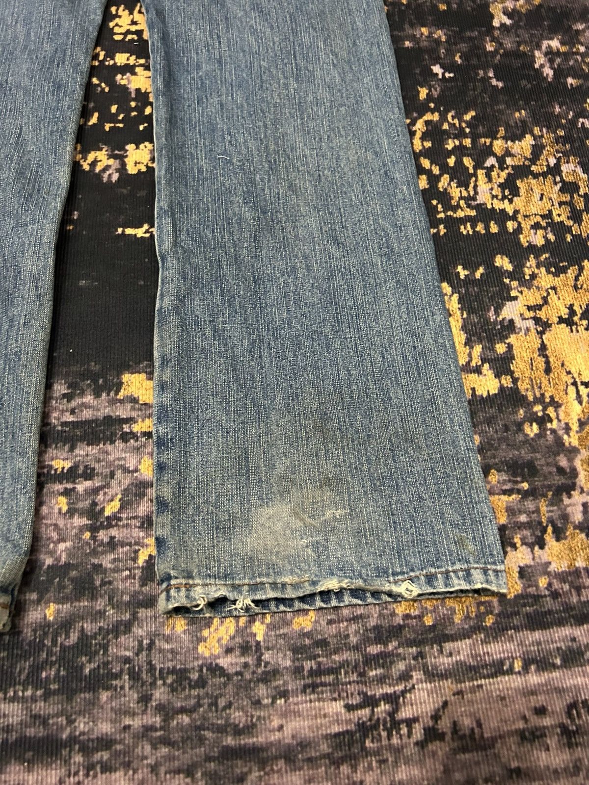 Japanese Brand Kissmark Japan 6 Pocket Rippert Jeans Size US 33 - 12 Thumbnail