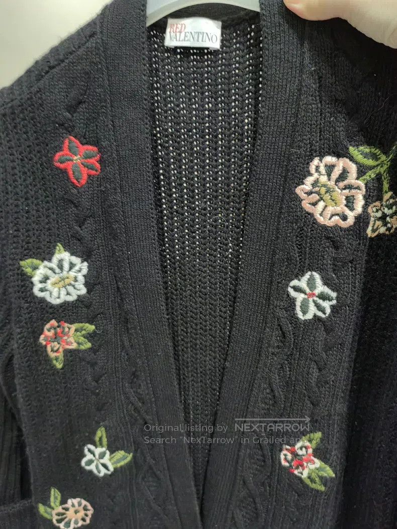 Valentino Valentino Black vintage pattern embroidery Size S / US 4 / IT 40 - 2 Thumbnail