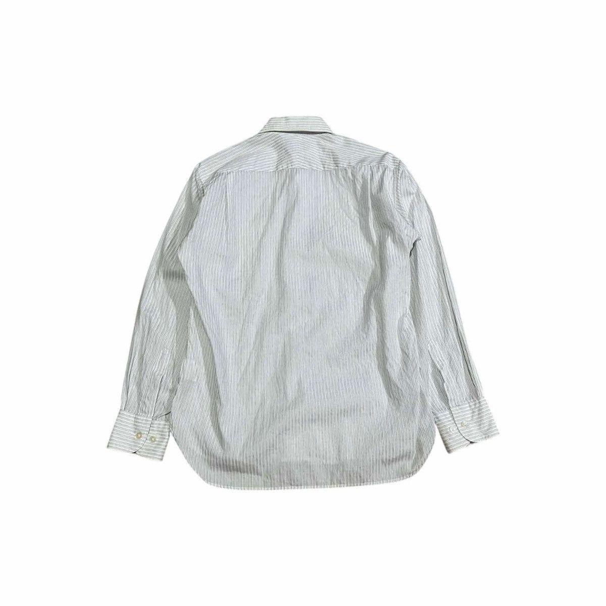 Japanese Brand × Y's × Yohji Yamamoto 🔥Vintage A.A.R Yohji Yamamoto Striped Shirt Size US M / EU 48-50 / 2 - 5 Thumbnail