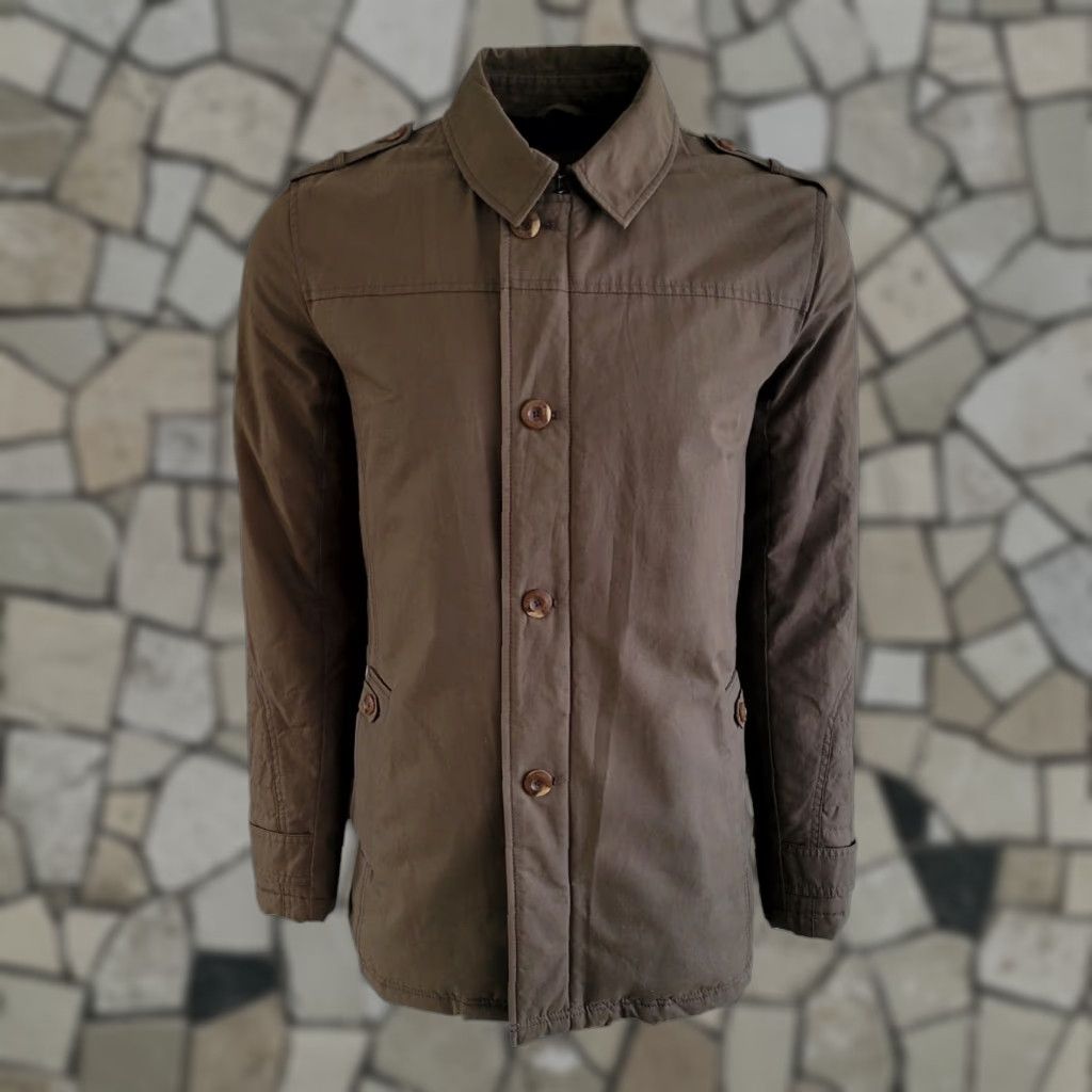 Vintage Remus Uomo Jeans Jacket - Olive Green - Size M - Men - Jacket - Olive Green - M Size US 31 - 1 Thumbnail