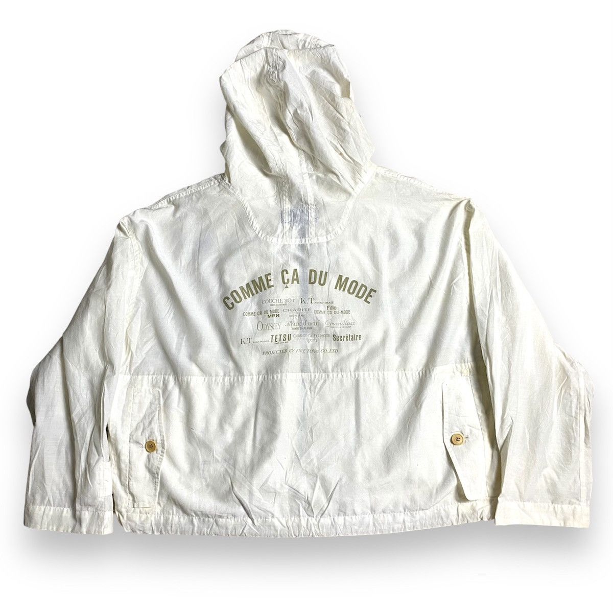 Comme Ca Ism × Japanese Brand Vintage Comme Ca Du Mode hoodie jacket Size US XL / EU 56 / 4 - 2 Thumbnail