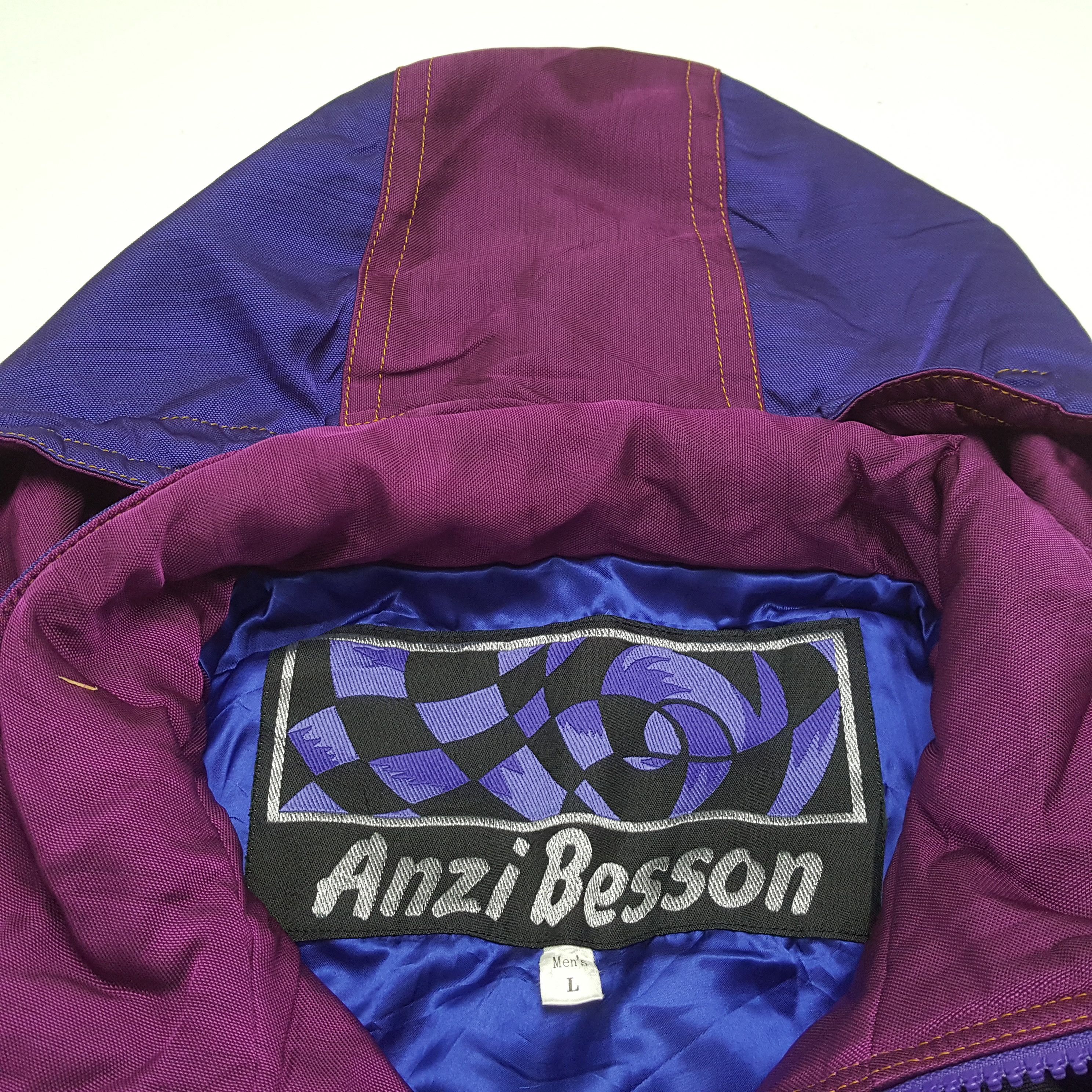Vintage Anzi Besson Japanese Brand Ski Winter Snow Jacket C320N23 Size US L / EU 52-54 / 3 - 5 Thumbnail