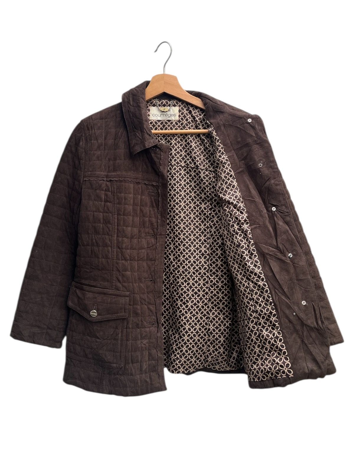 Courreges Vintage Courrèges Quilted Jacket Size S / US 4 / IT 40 - 3 Thumbnail