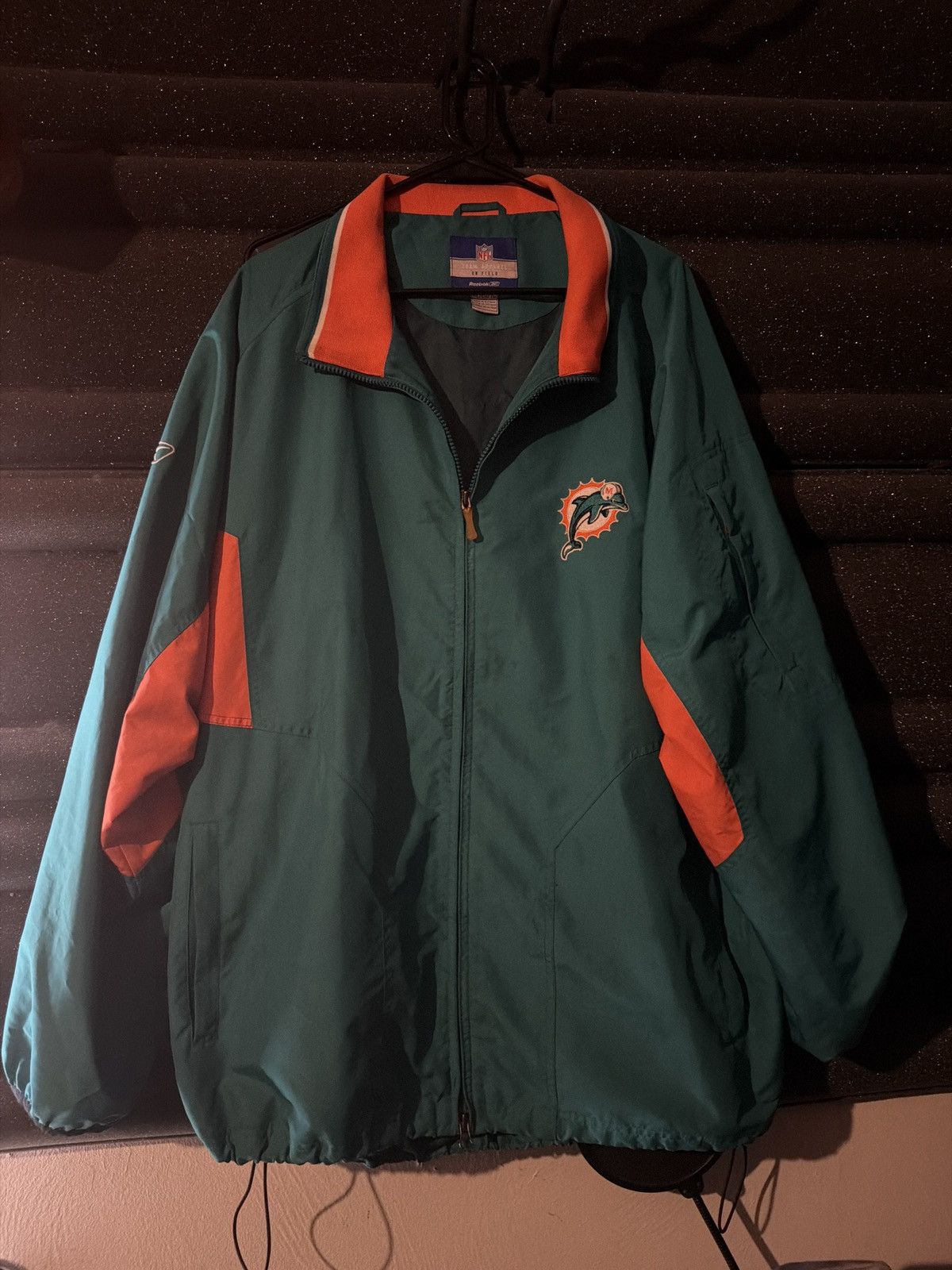 Reebok Miami Dolphins Reebok Jacket Size US XL / EU 56 / 4 - 1 Thumbnail