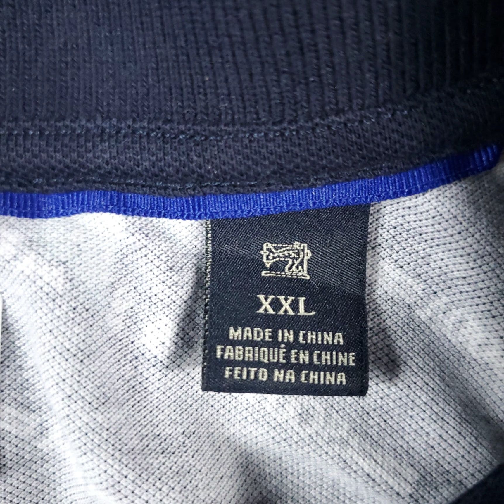 Scotch & Soda Scotch & Soda Polo Shirt 2XL Blue Floral Short Sleeve Casual Adult Mens Size US XXL / EU 58 / 5 - 6 Thumbnail