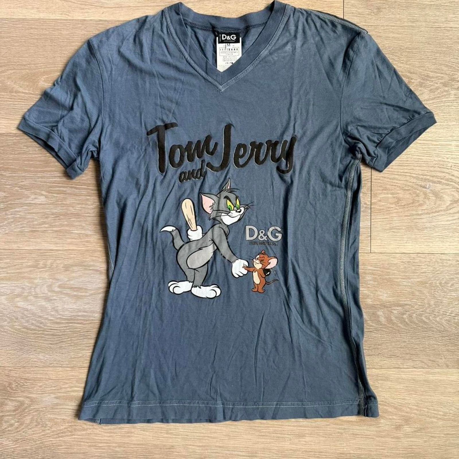 Dolce & Gabbana Dolce and Gabbana D&G Tom and Jerry Y2K Graphic TShirt Size US M / EU 48-50 / 2 - 1 Thumbnail