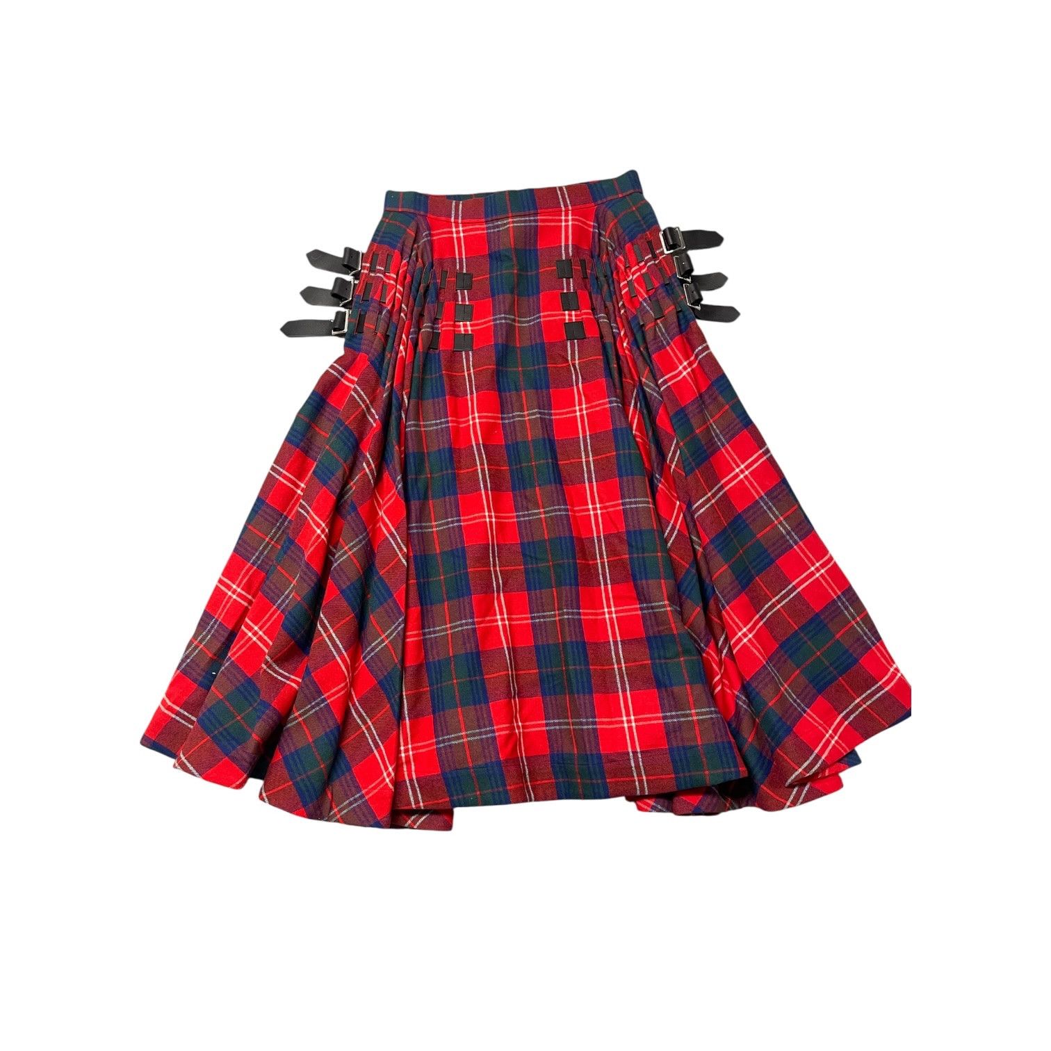 Other Vintage Noir Kei Ninomiya Tartan Punk Designer Skirt Size 29" - 1 Thumbnail