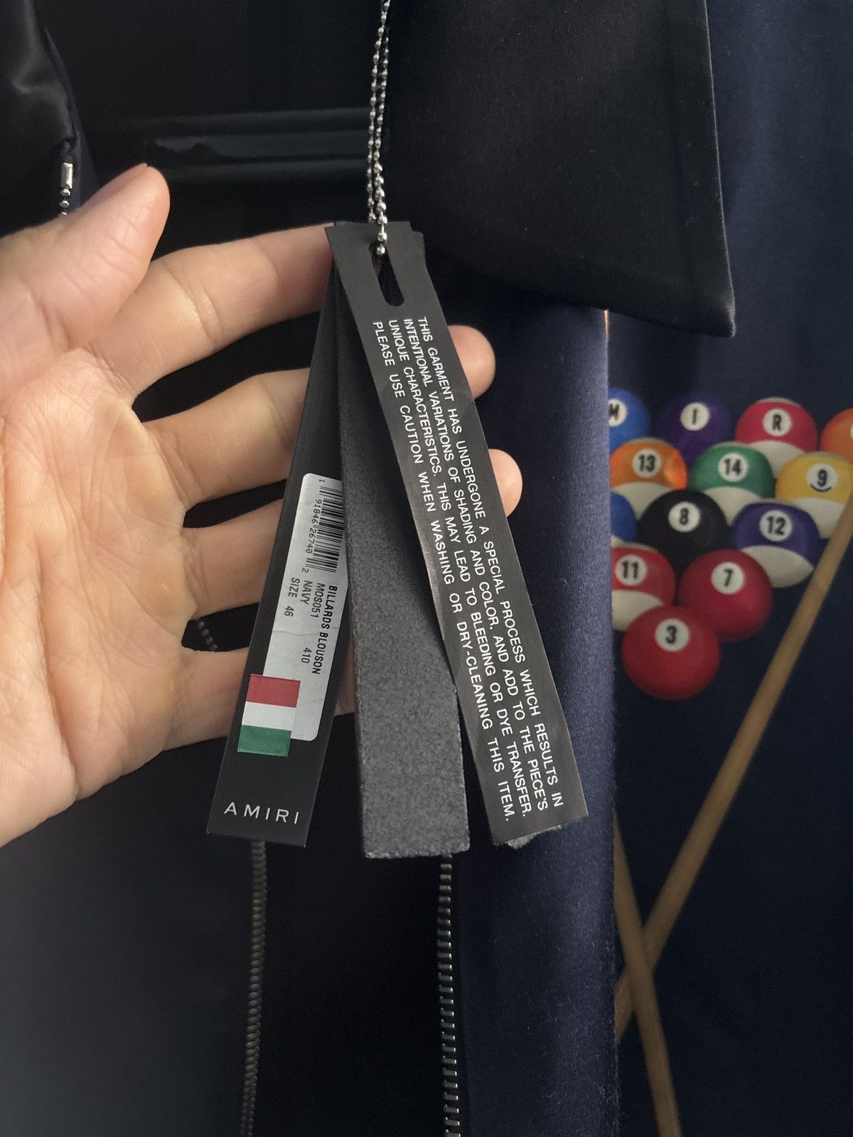 Amiri Amiri billiard Jacket Size US S / EU 44-46 / 1 - 7 Thumbnail
