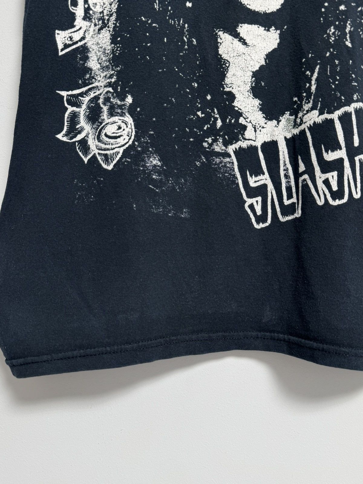 Gildan Slash Guns & Roses T Shirt Hanes Rock N Roll Graphic Print Size US L / EU 52-54 / 3 - 5 Thumbnail