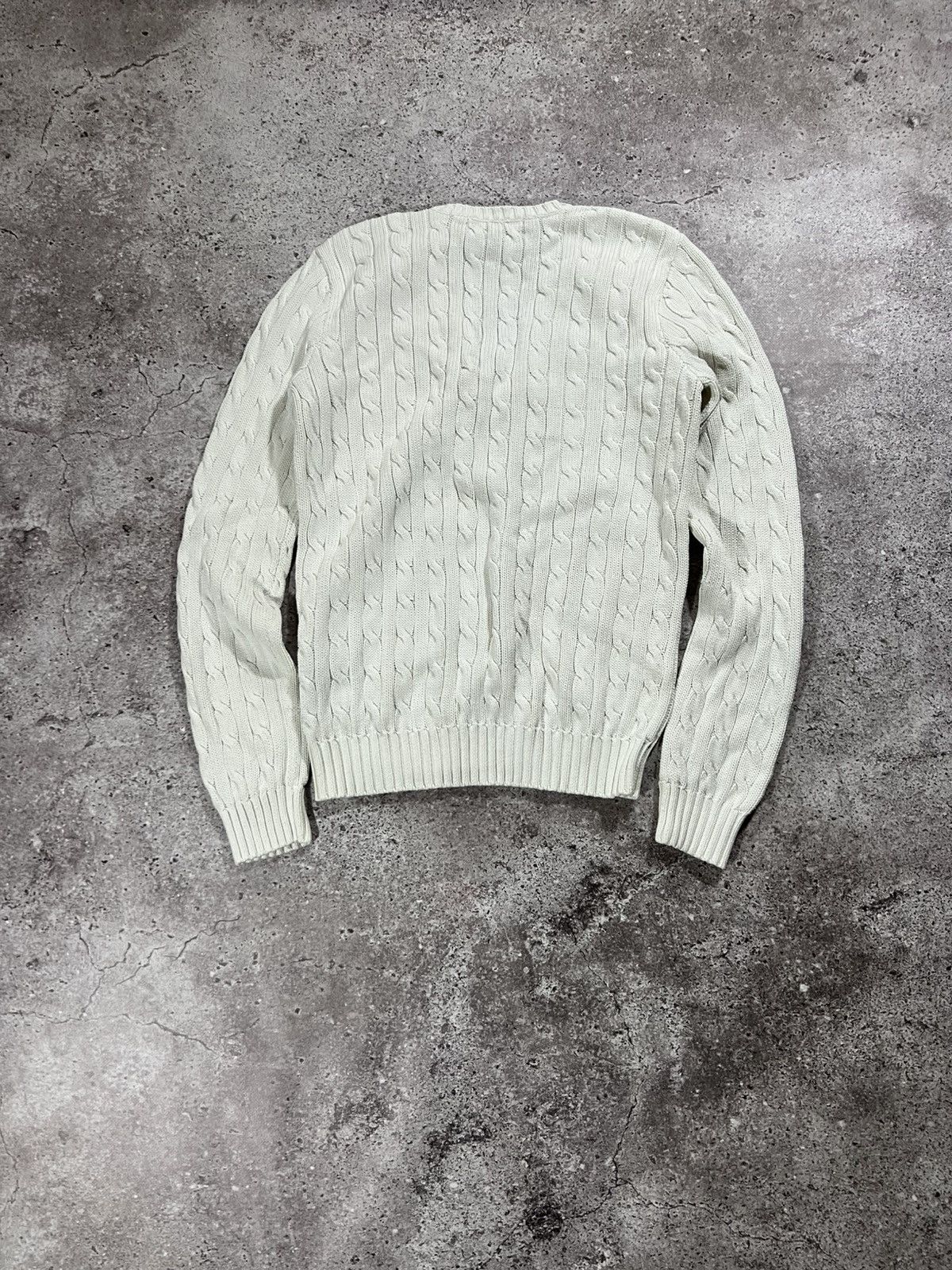 Polo Ralph Lauren Polo Ralph Lauren sweater Knitted vintage 90s V-neck Y2k Size L / US 10 / IT 46 - 5 Thumbnail