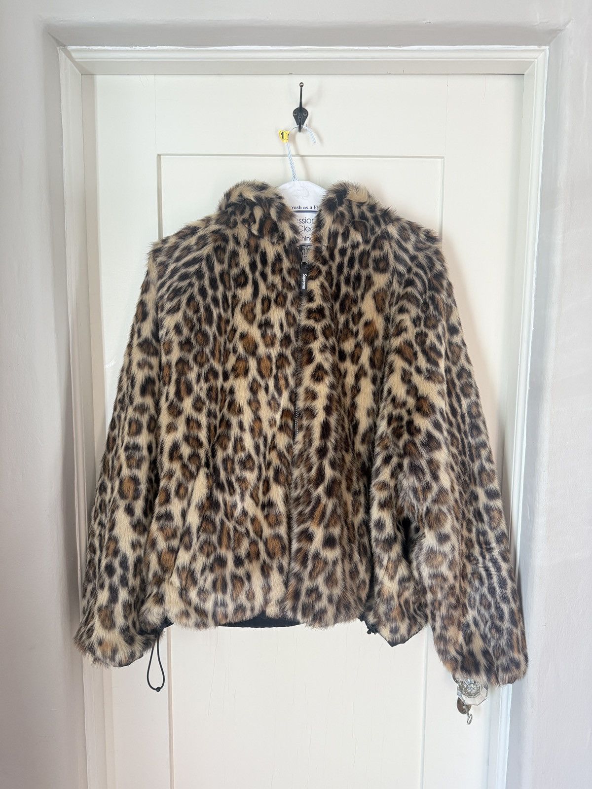Supreme Supreme Faux Fur Reversible Hooded Track Jacket Size US L / EU 52-54 / 3 - 5 Thumbnail