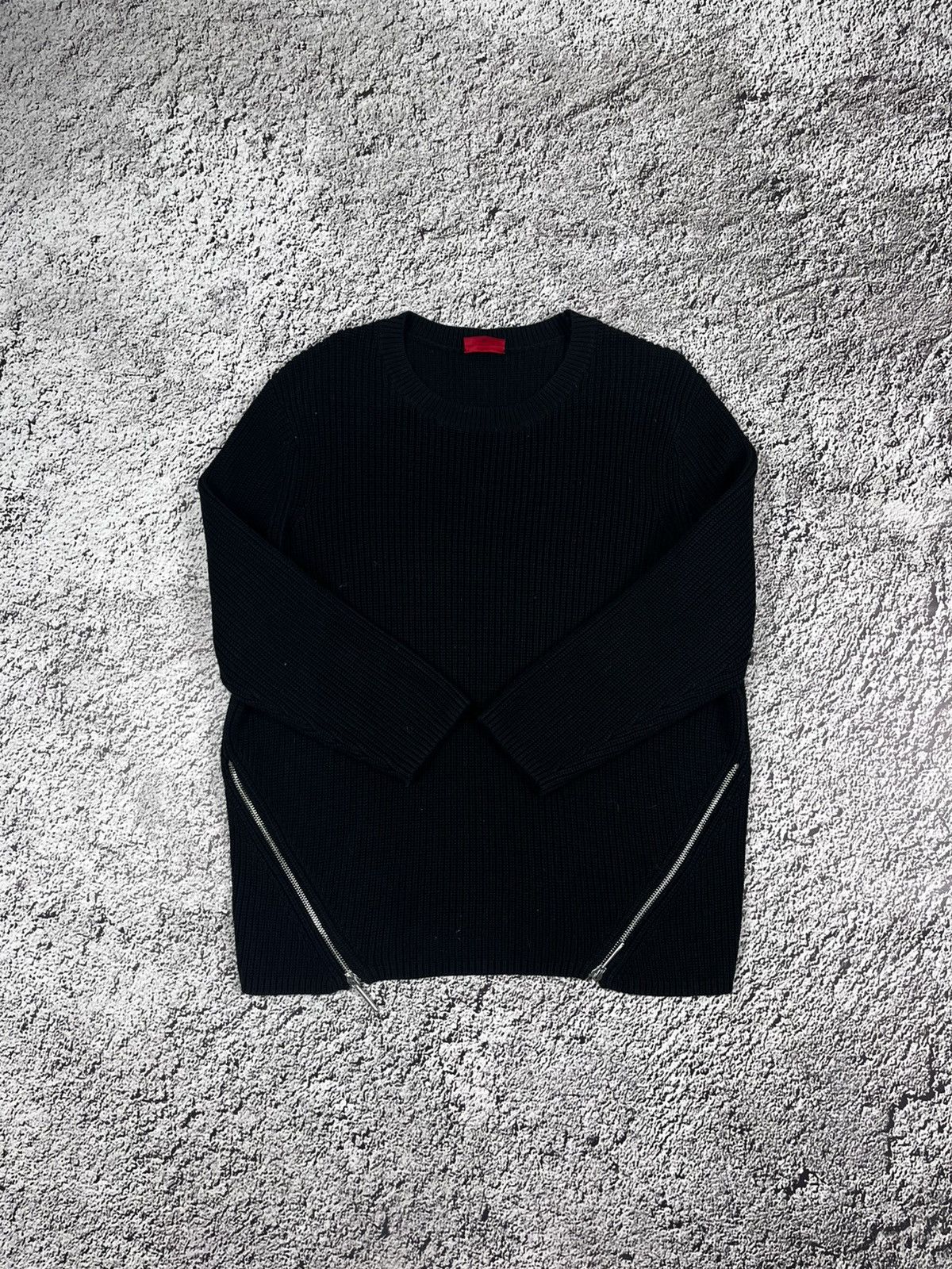 Hugo Boss Vintage Y2K Hugo Boss double zip knit sweater oldmoney style Size XL / US 12-14 / IT 48-50 - 2 Thumbnail
