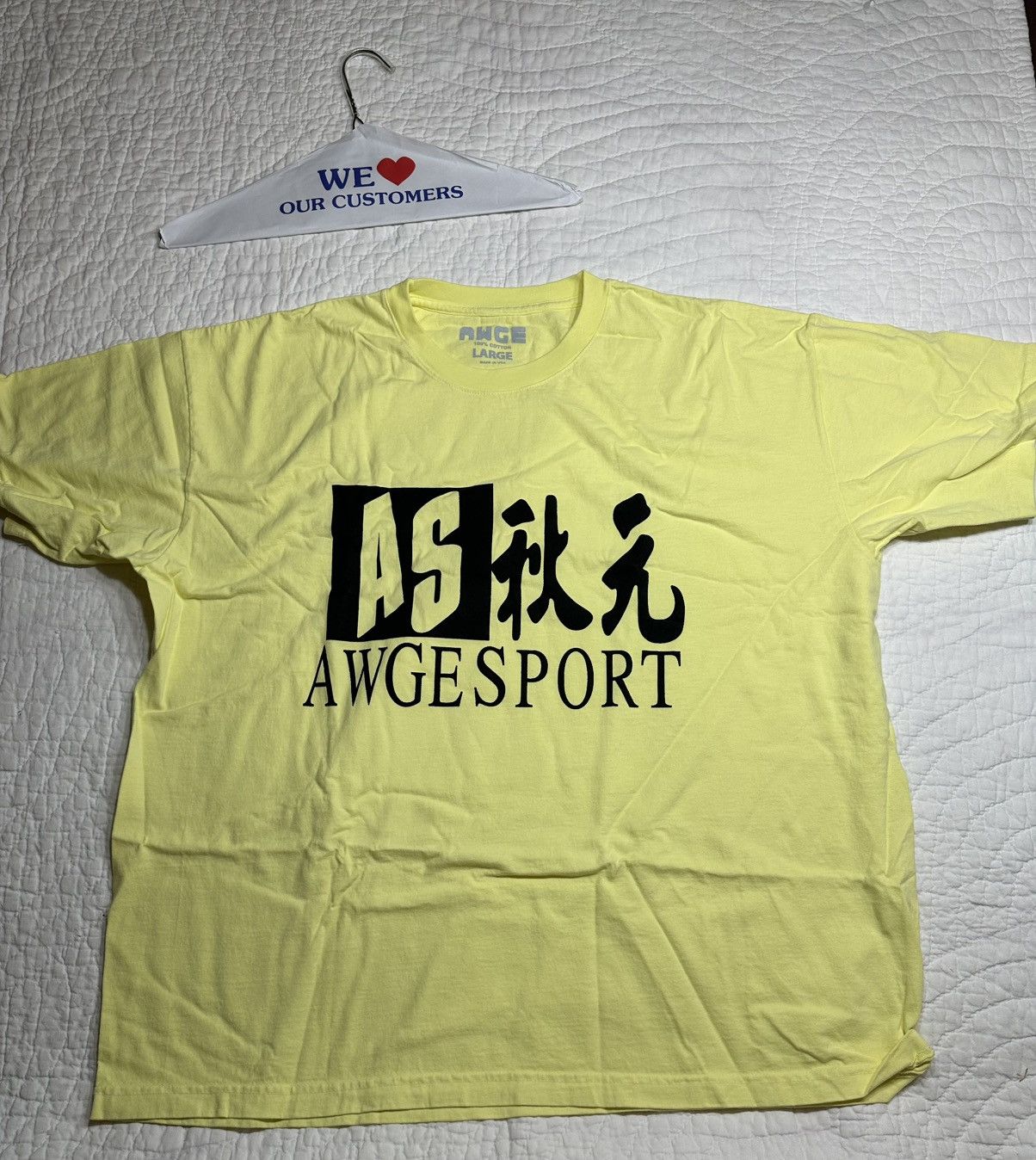 A$AP Rocky × AWGE AWGE SPORT TEE/ VERY LIMITED SIZE LARGE Size US L / EU 52-54 / 3 - 1 Thumbnail