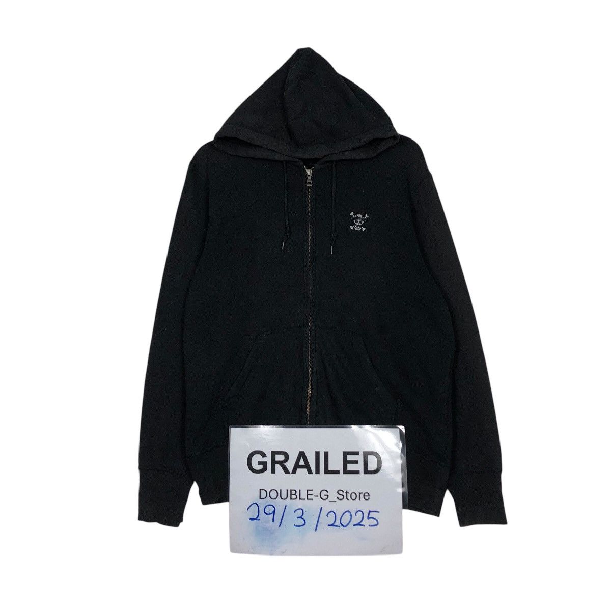 Cartoon Network 📌Vintage Zipper Jacket One Piece Skeleton Big Logo Size US L / EU 52-54 / 3 - 1 Thumbnail