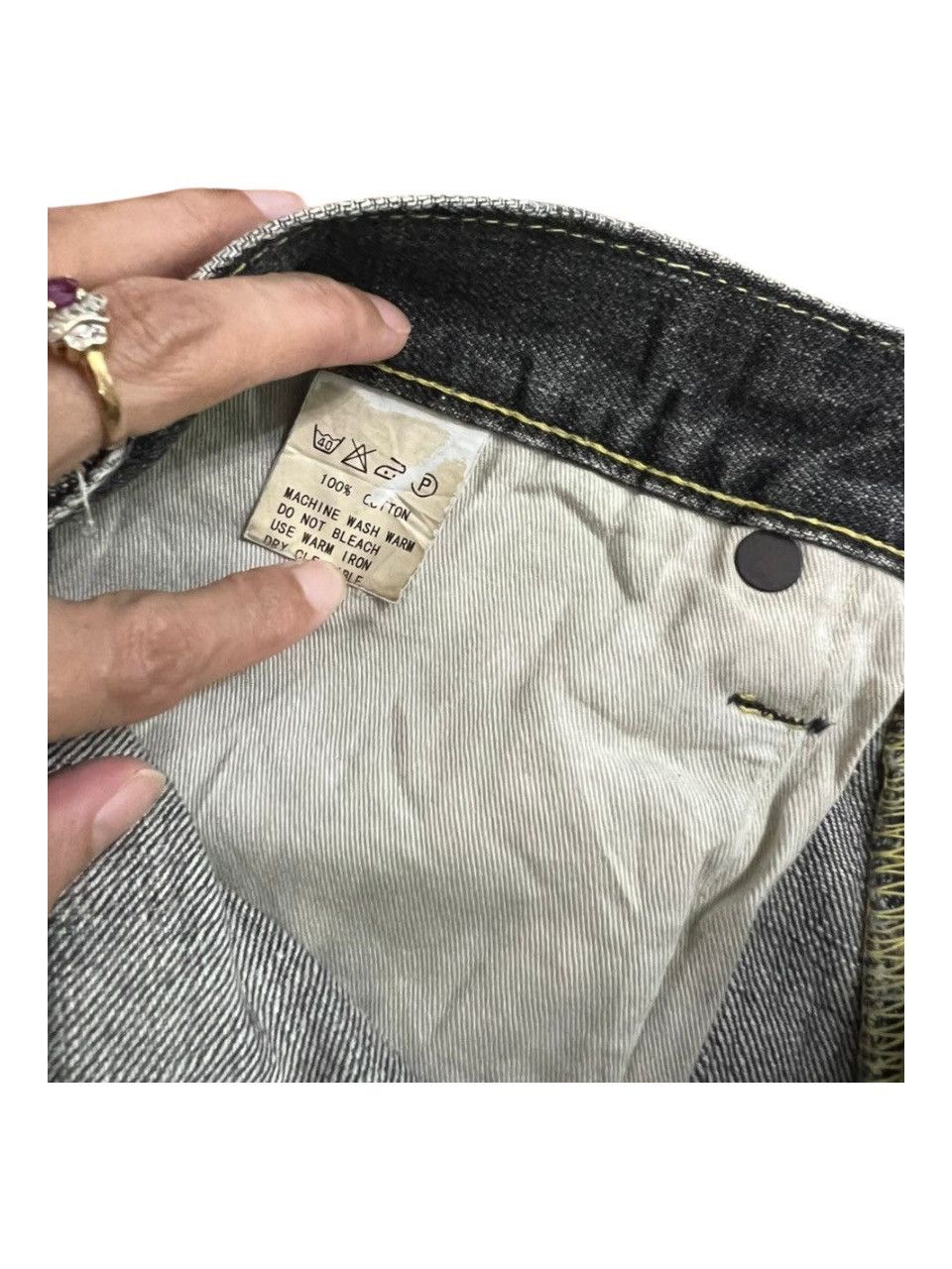 Japanese Brand Japanese Brand US Boarder Kixx Selvedge Jeans Size US 33 - 8 Thumbnail