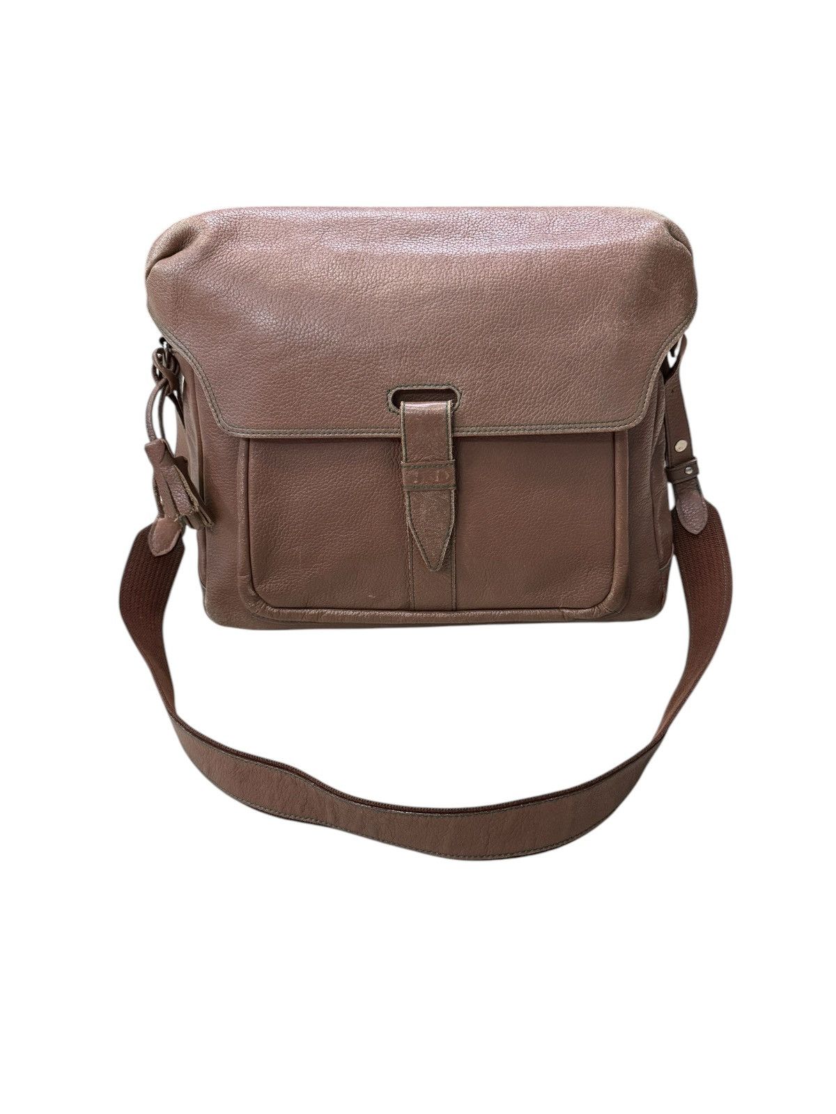 Kenzo VINTAGE KENZO PARIS LEATHER MASENGER BAG Size ONE SIZE - 7 Thumbnail