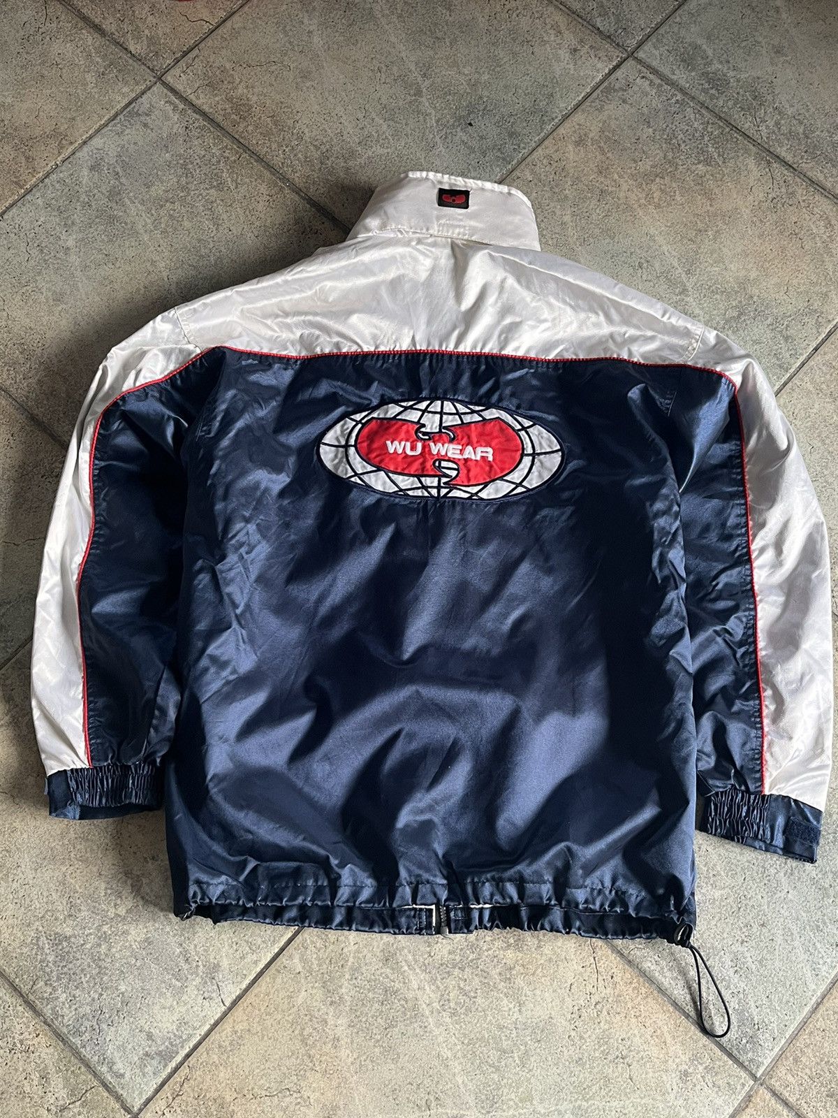 image of Vintage Wu Tang Clan Big Logo Unisex Jacket in White, Men's (Size XL)