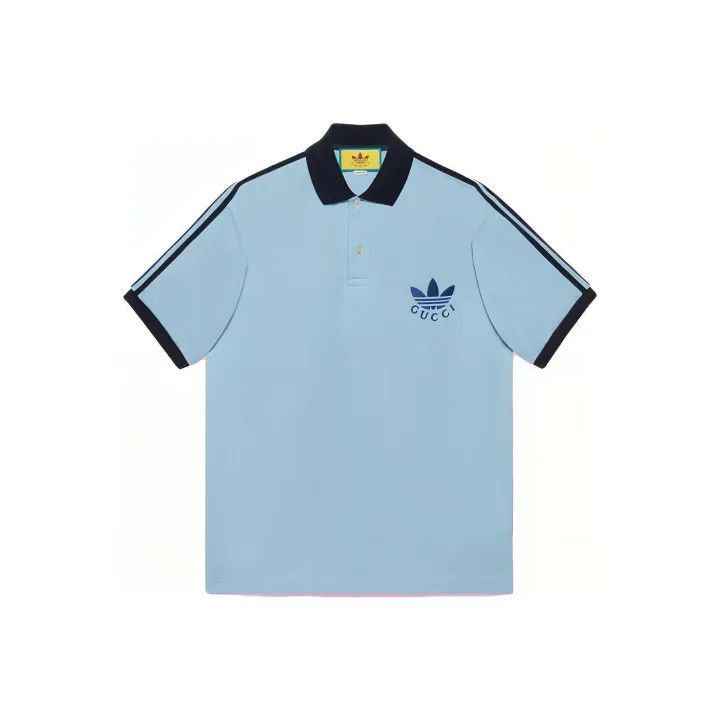 Gucci Gucci GUCCI x adidas Originals Striped Logo Polo Shirt -25 Size US S / EU 44-46 / 1 - 1 Thumbnail