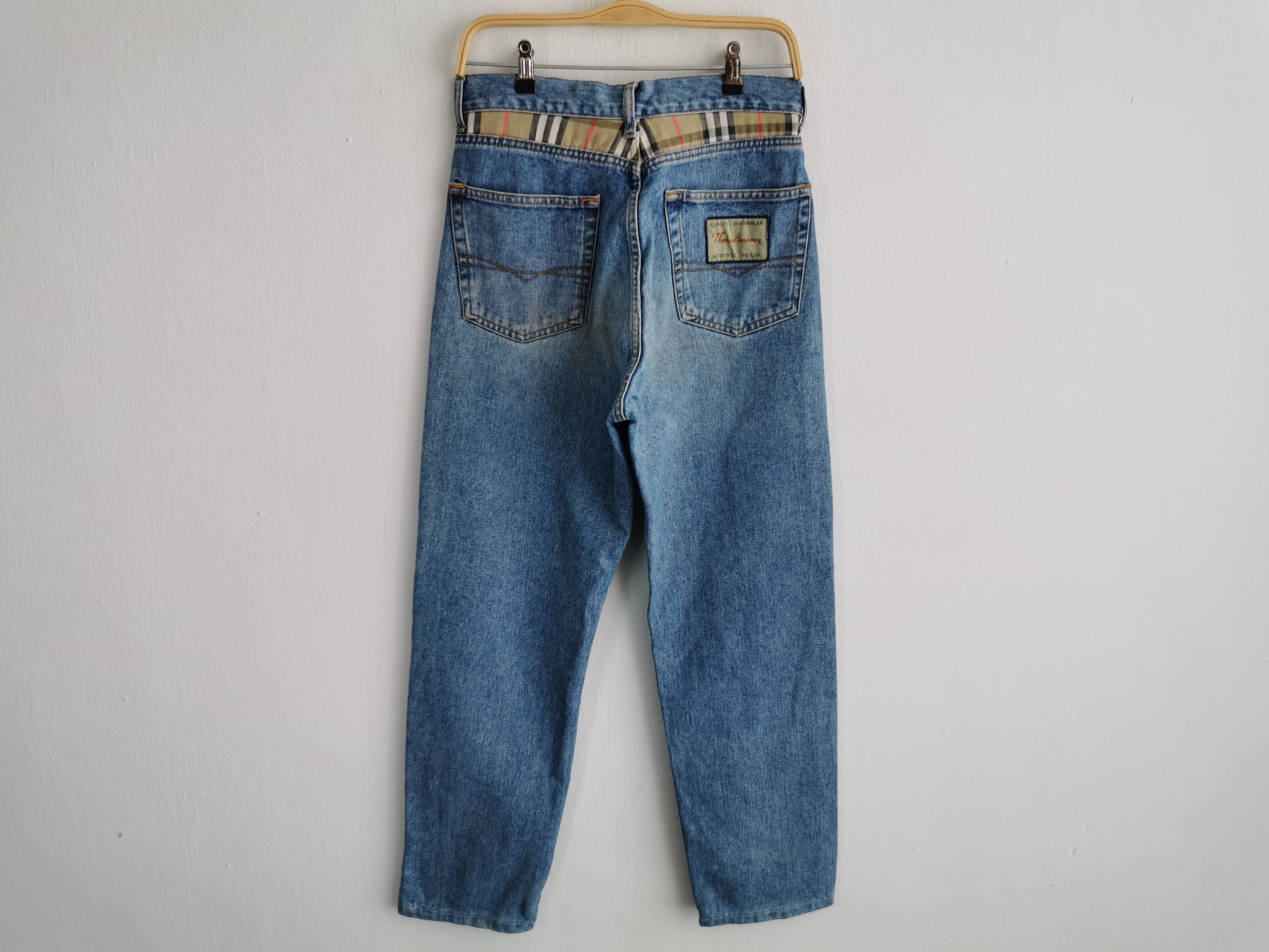 Burberry Vintage 90's Burberry Made In Italy Denim Jeans Size 28 Size US 28 / EU 44 - 3 Thumbnail