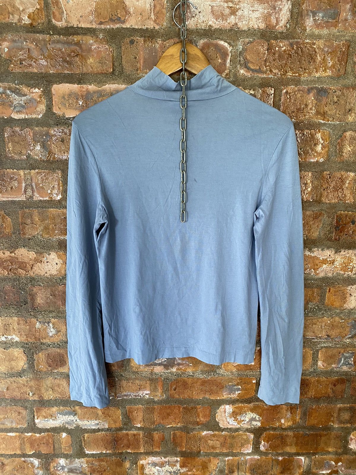 Jil Sander 1990s Jil Sander turtle neck detaling shirt Size S / US 4 / IT 40 - 7 Thumbnail